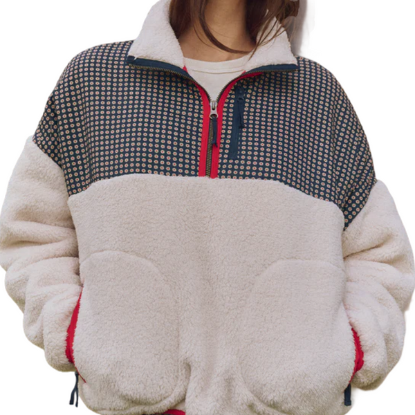 The Great The Print-Mix Plush Terrain Half Zip – The Shop at Equinox