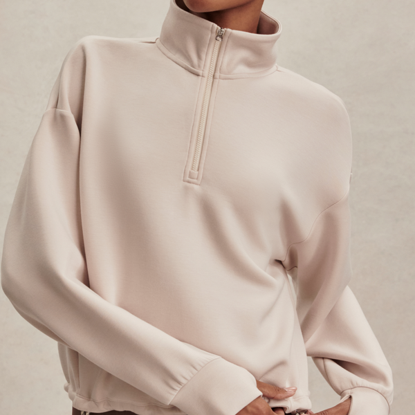 Varley Sian Cropped Half Zip – The Shop at Equinox