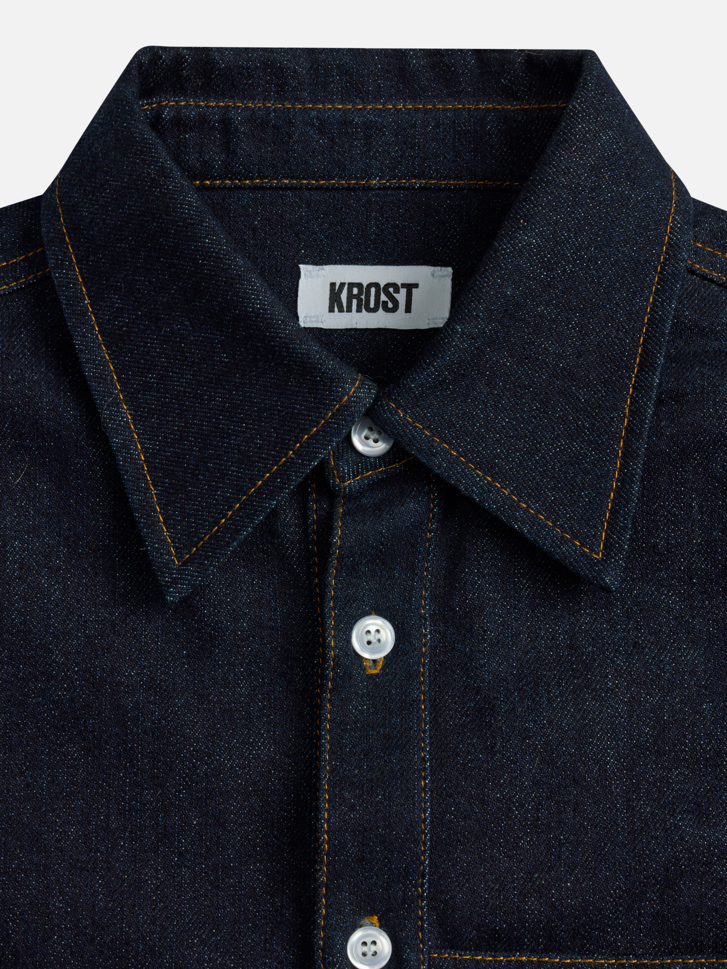 KROST Indigo Denim Rivet Shirt