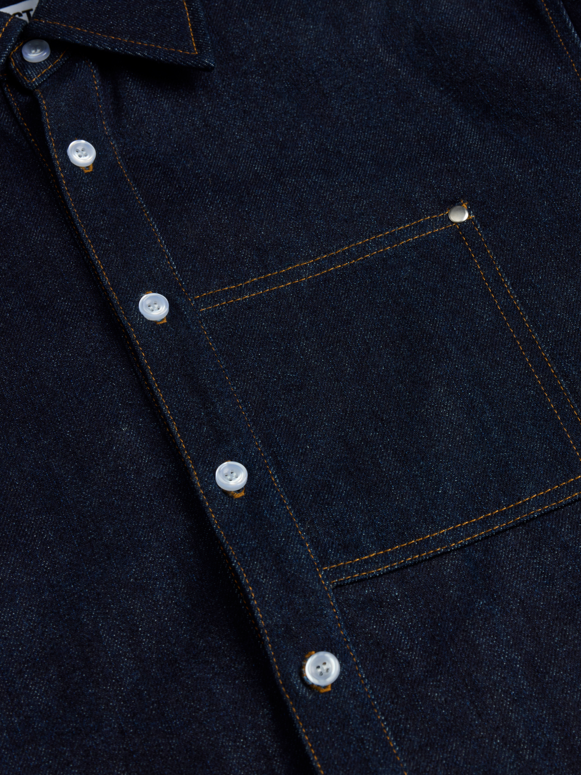 KROST Indigo Denim Rivet Shirt