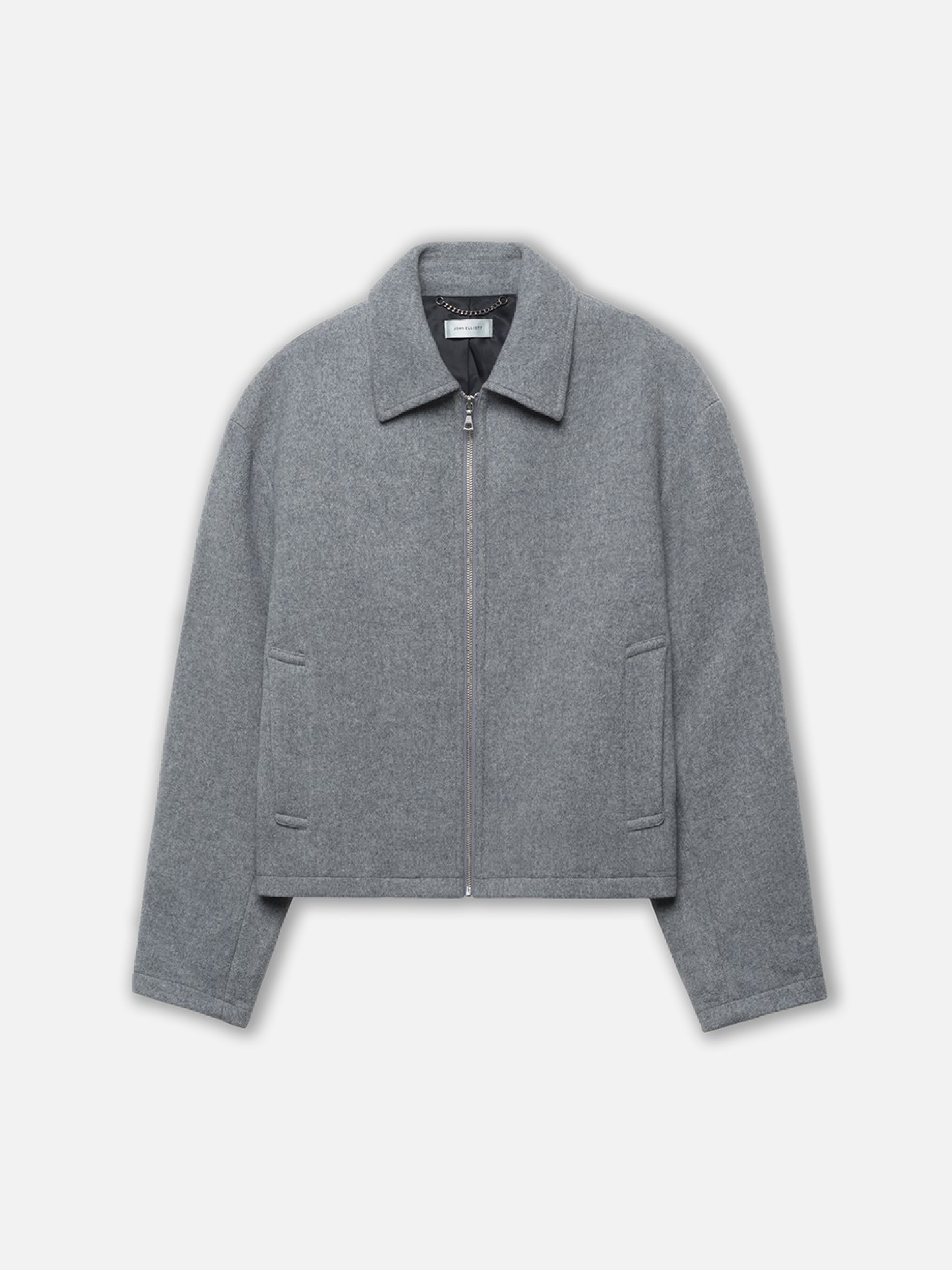 John Elliott Brushed Wool Lexington Full Zip