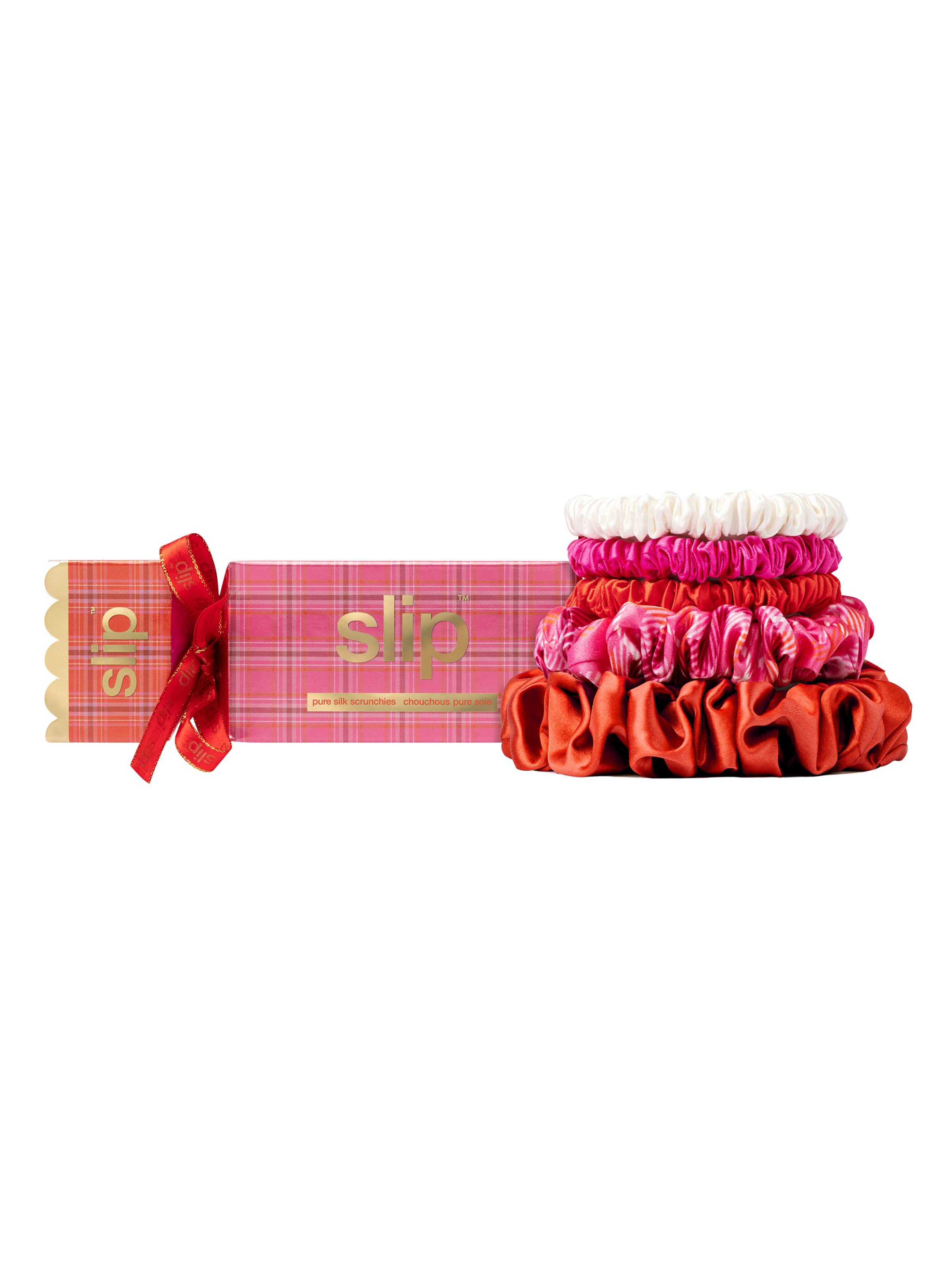 Slip Pure Silk Assorted Scrunchie Cracker