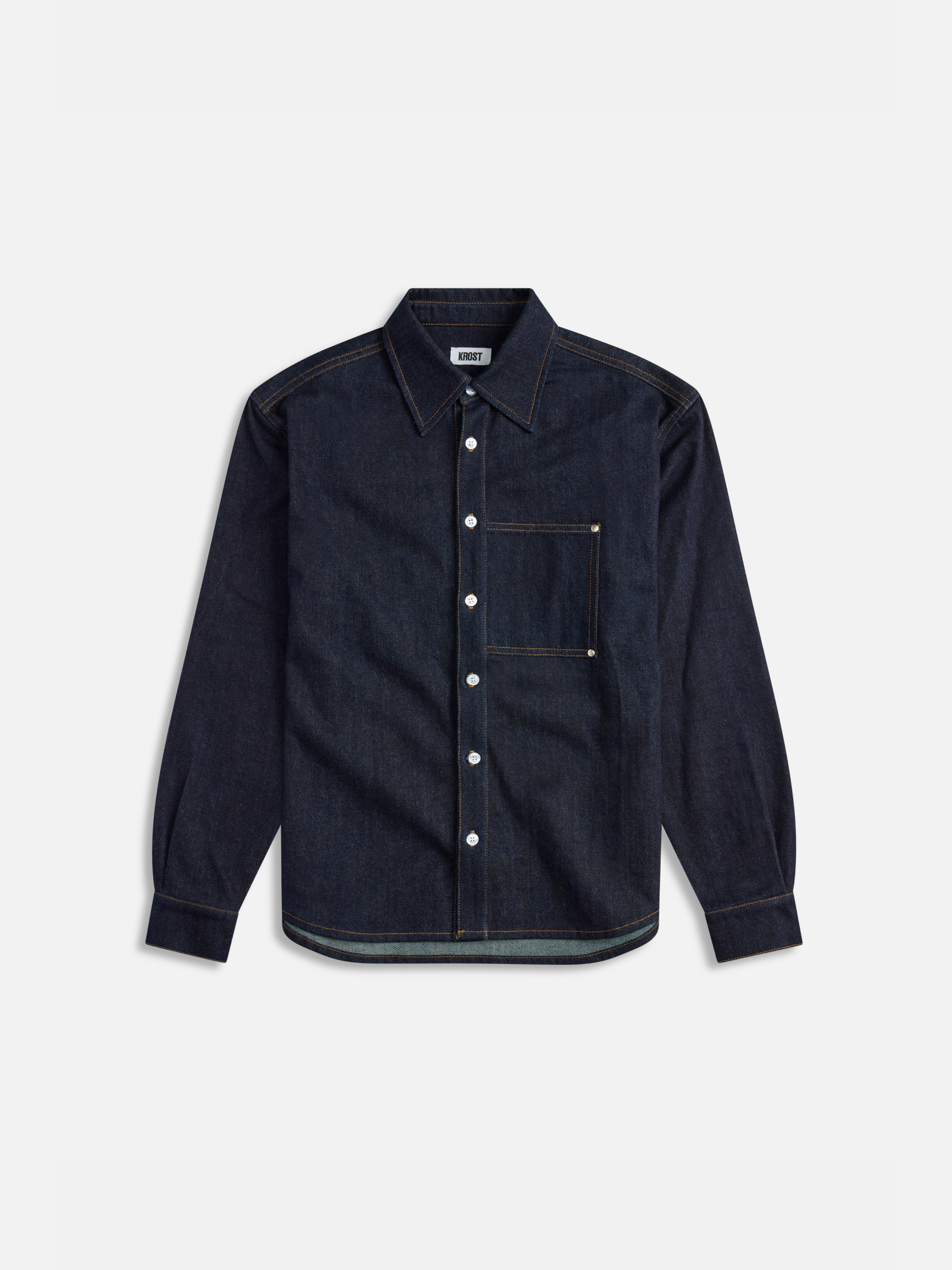 KROST Indigo Denim Rivet Shirt