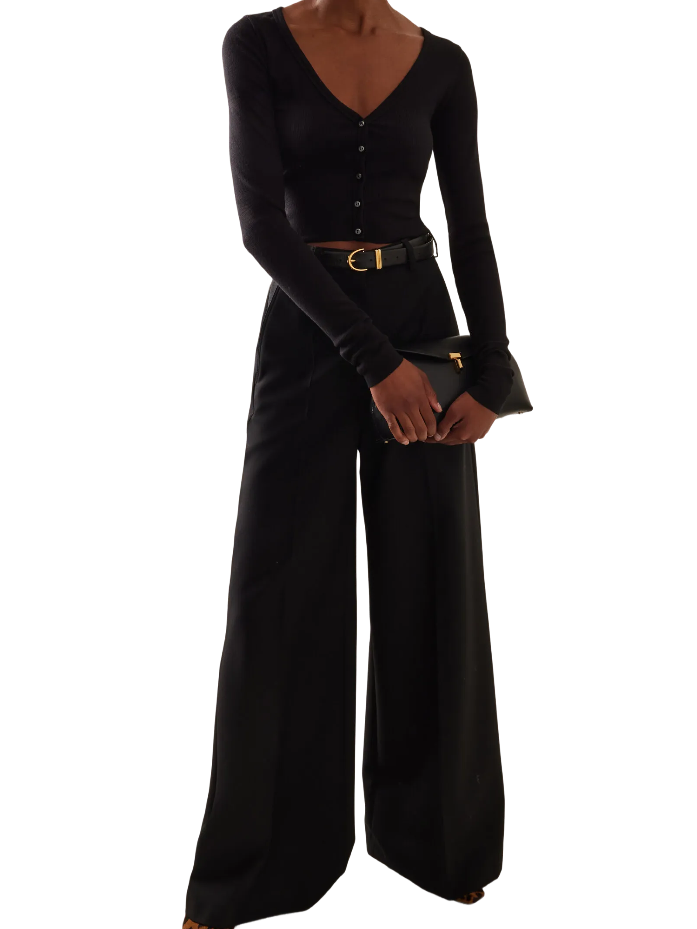 Eterne Cropped Cardigan