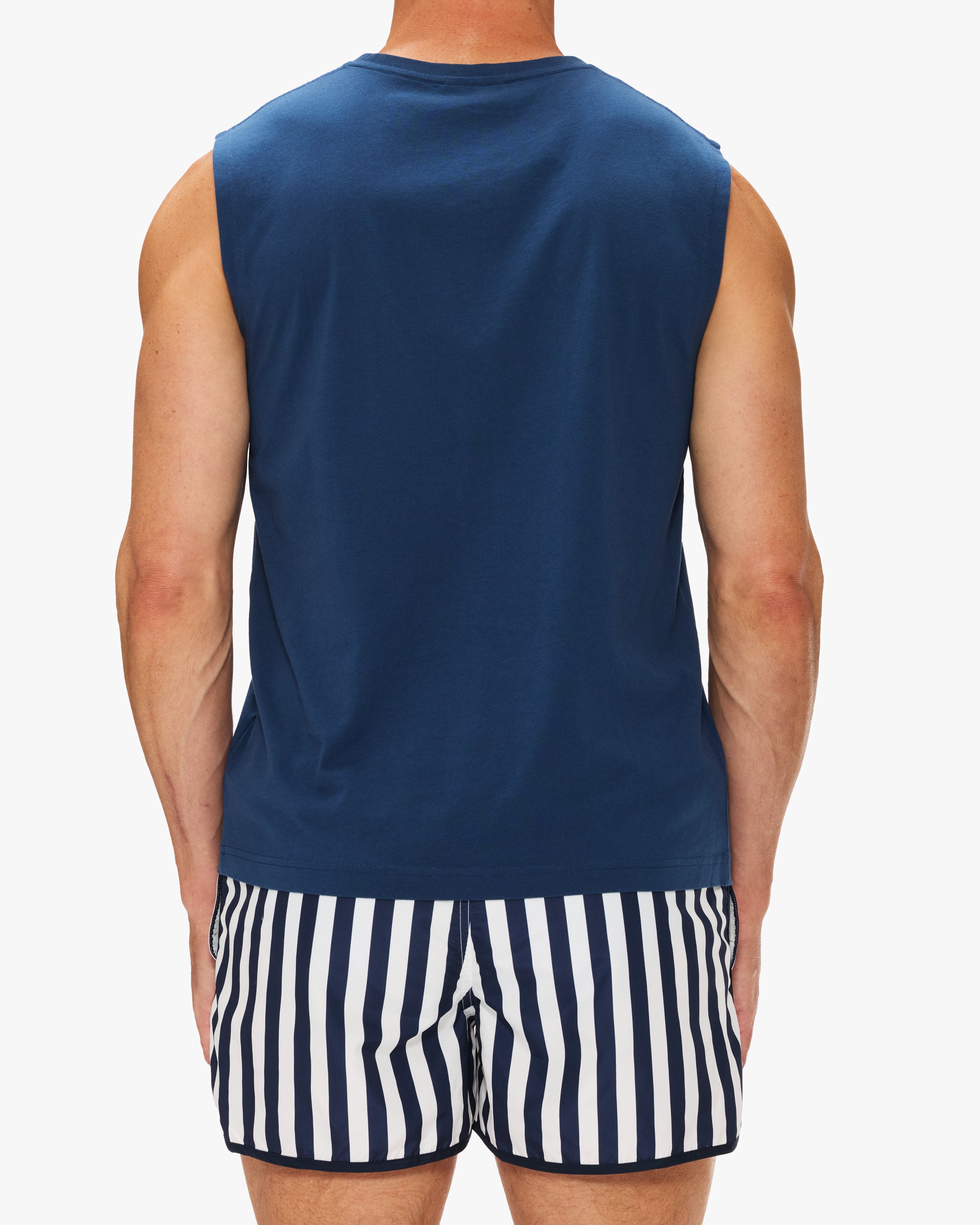 Ron Dorff Organic Cotton Sleeveless T-Shirt Crew