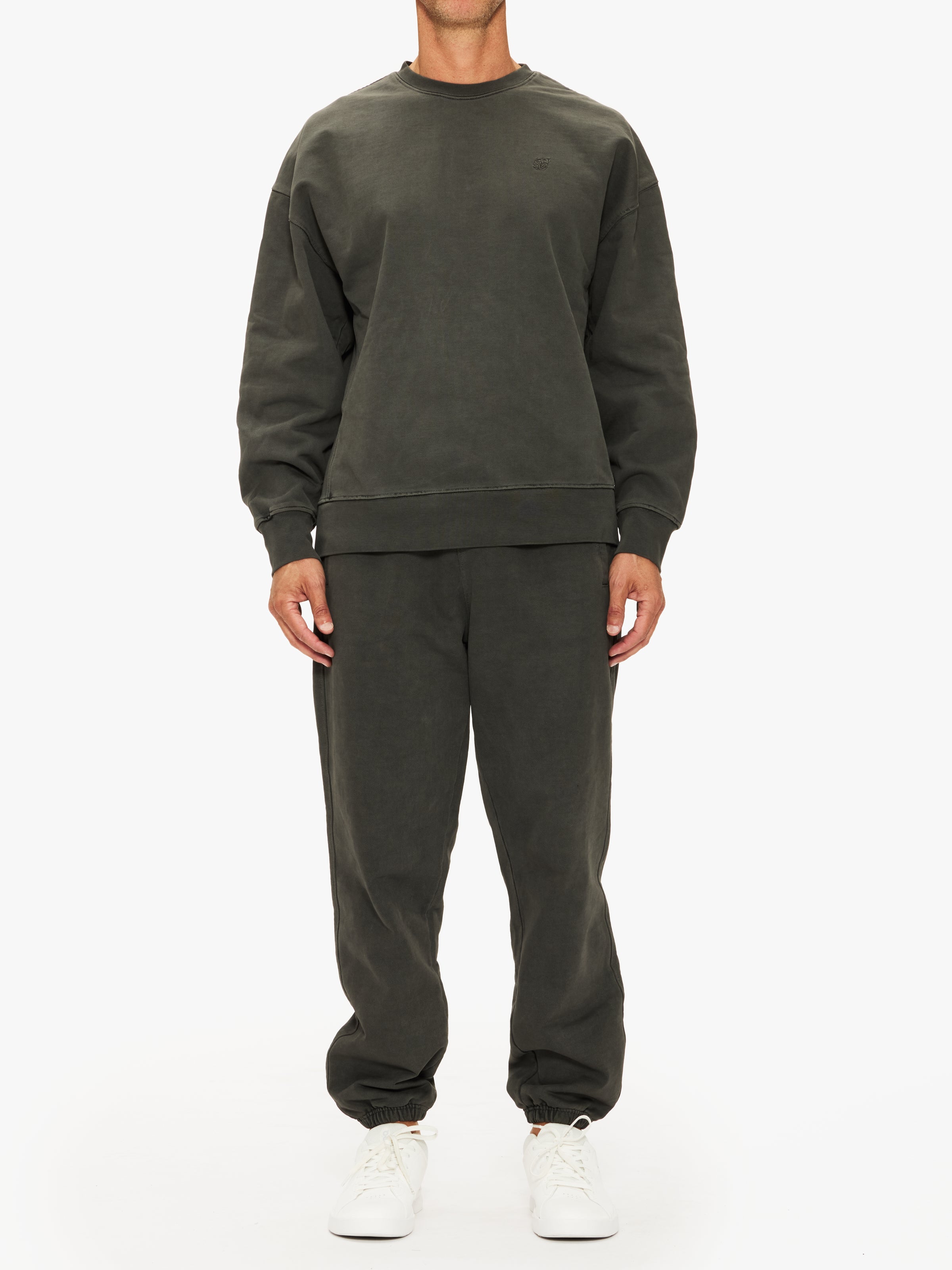 Unisex Midweight Pigment Dyed Crew Neck