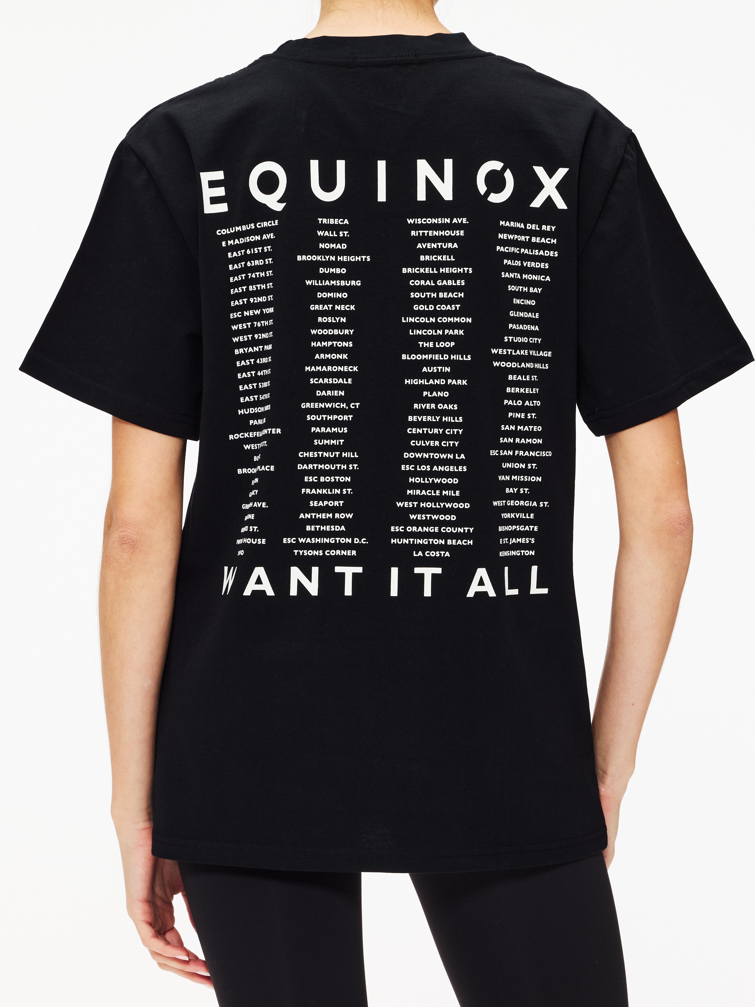 Equinox Boxy World Tour Tee