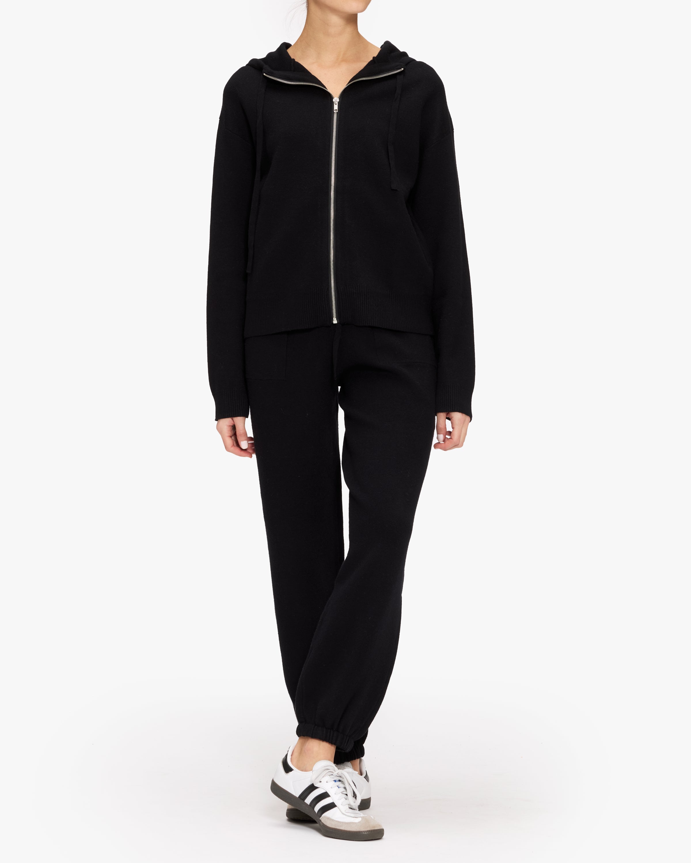 Monrow Supersoft Sweater Knit Zip Up Hoody – The Shop at Equinox