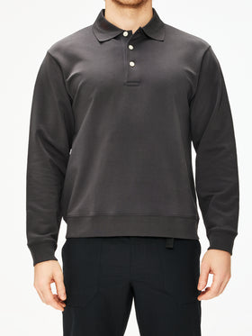 Handvaerk Relaxed Polo Sweatshirt