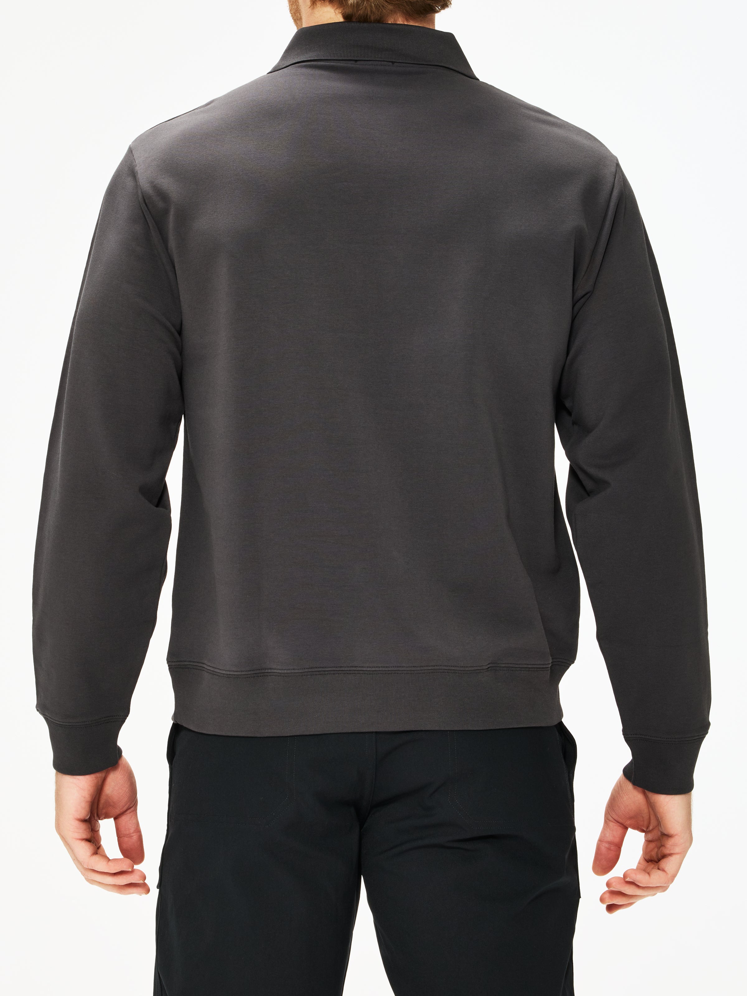 Handvaerk Relaxed Polo Sweatshirt