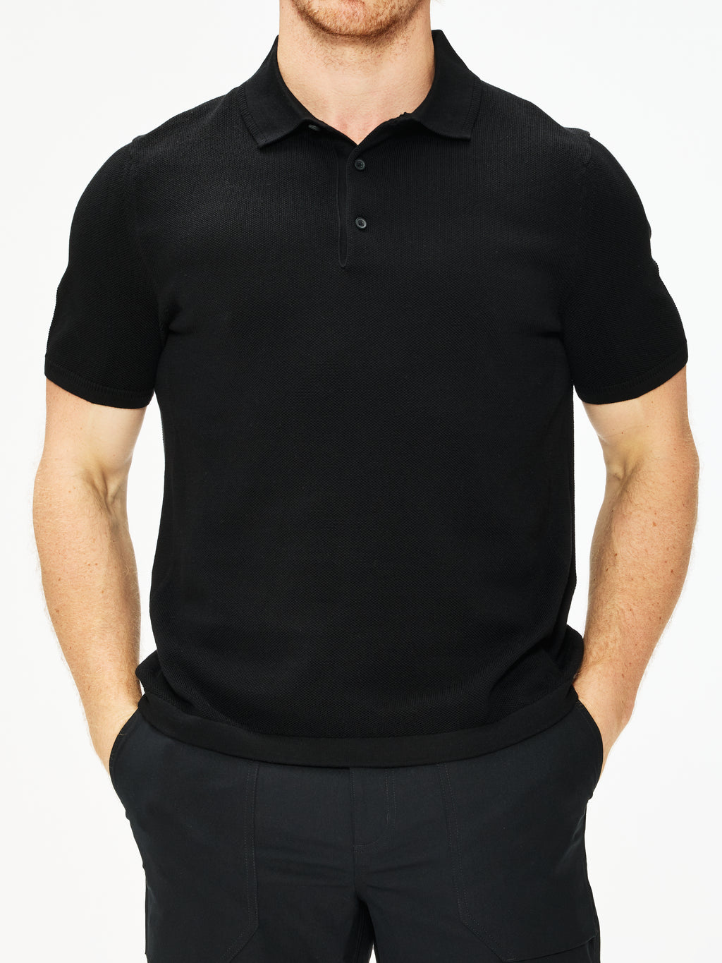 トップス renoma PIQUE POLO SHIRTS S/S MEN'S LUXURIOUS SOFT PIQUE POLO, DROP TAIL, SIDE VENTS, 2
