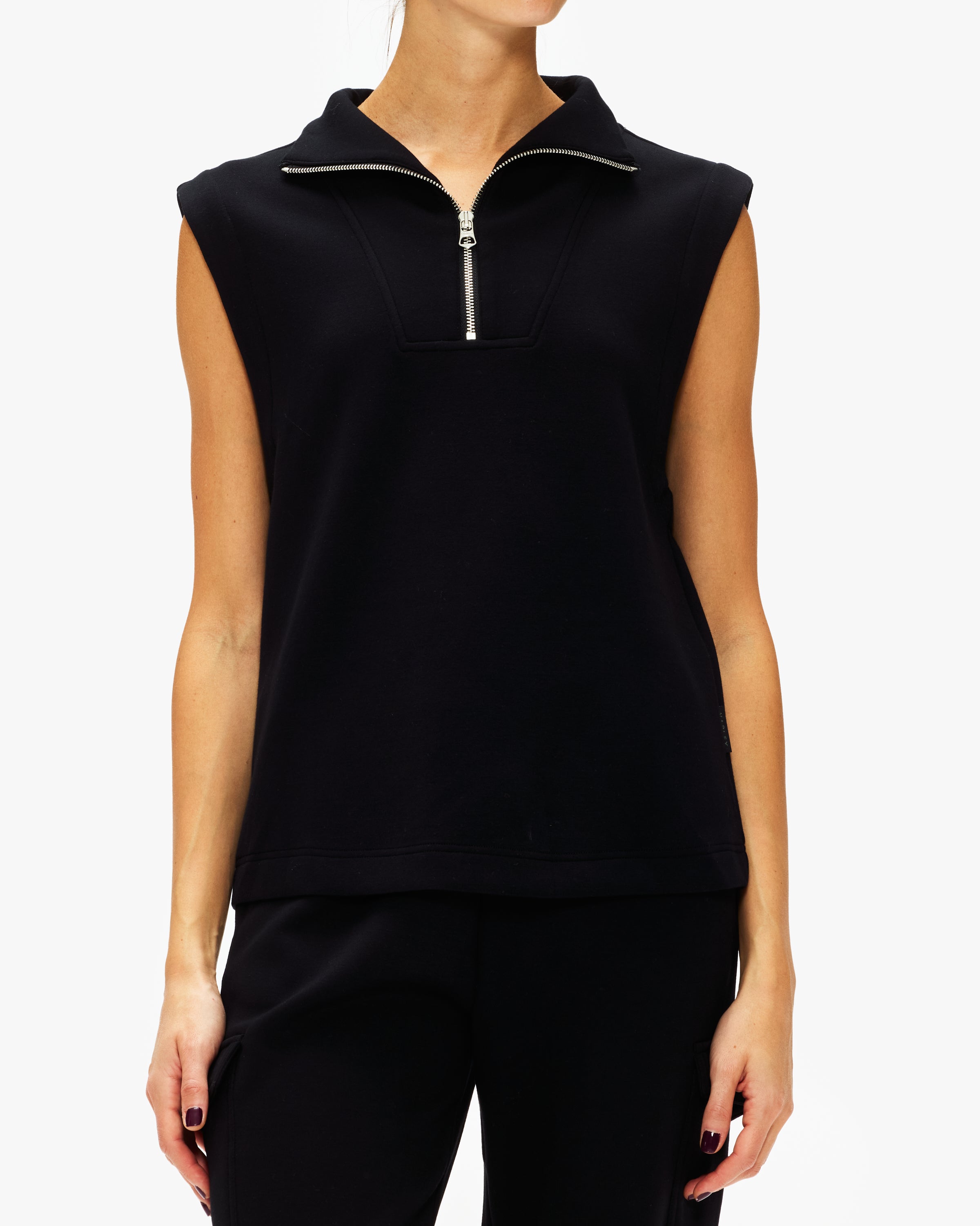 Varley Magnolia Half Zip Tank