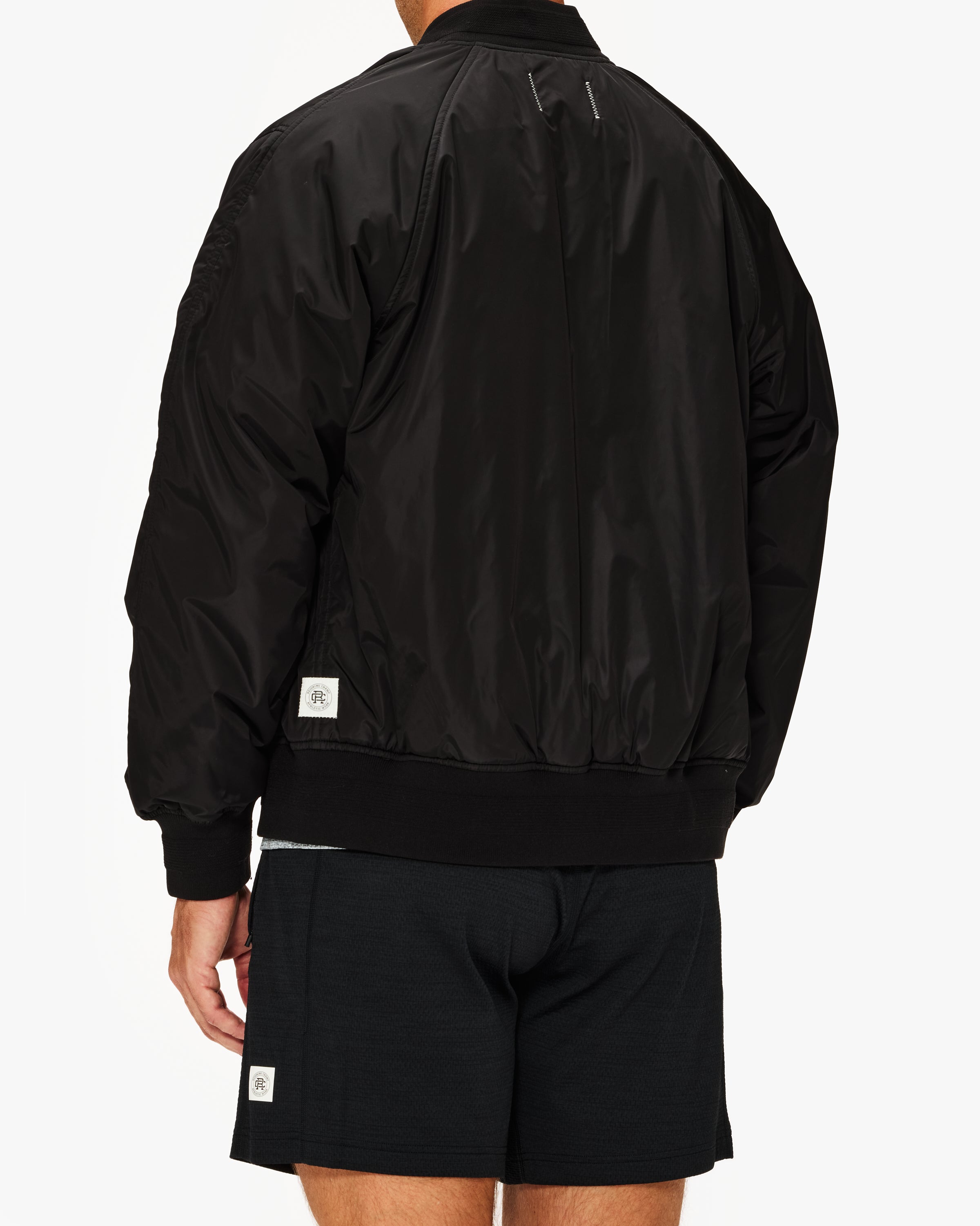 Reigning Champ Econyl Satin Nylon Stadium Jacket