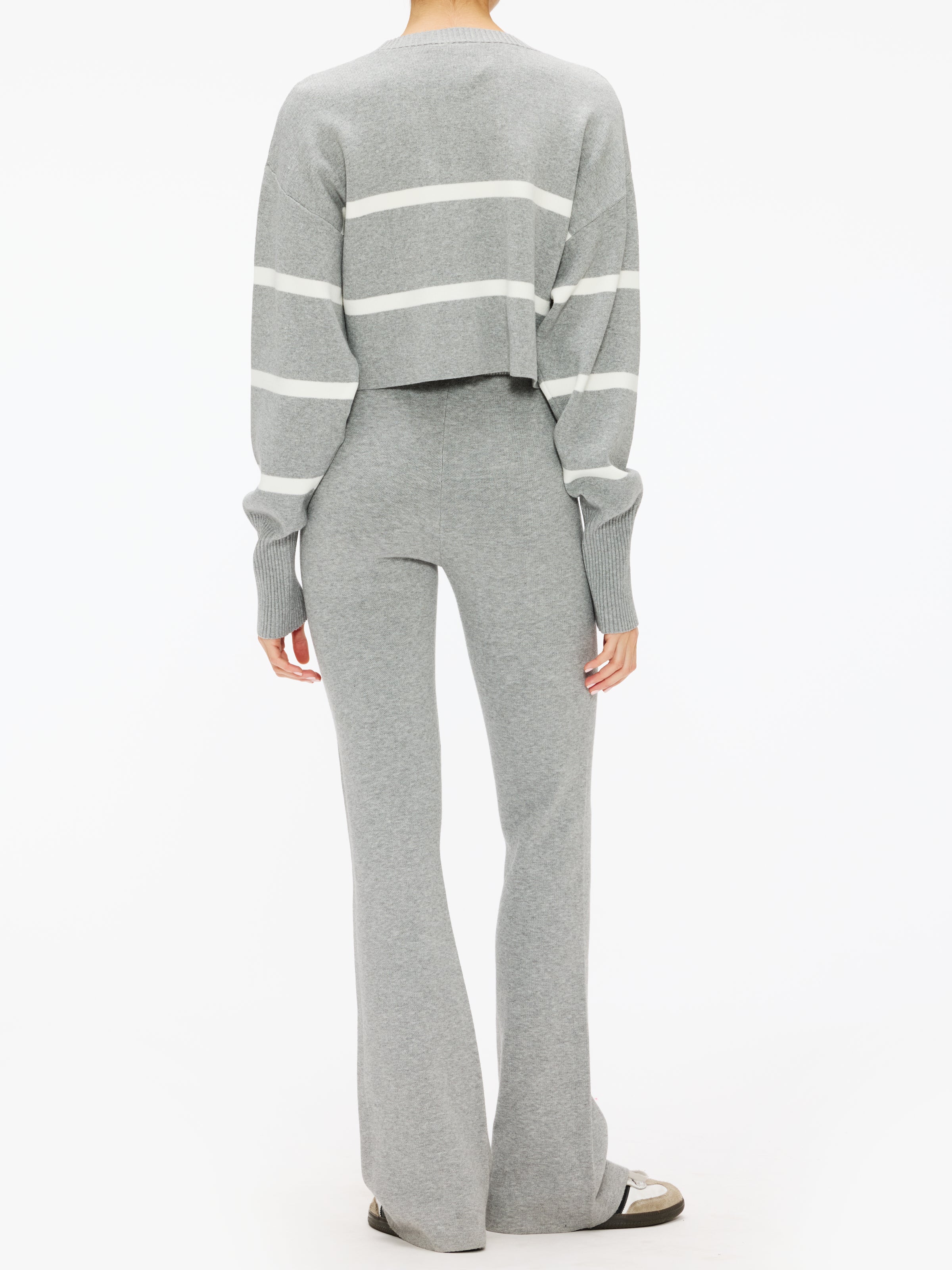 Lune Olly Cropped Striped Sweater