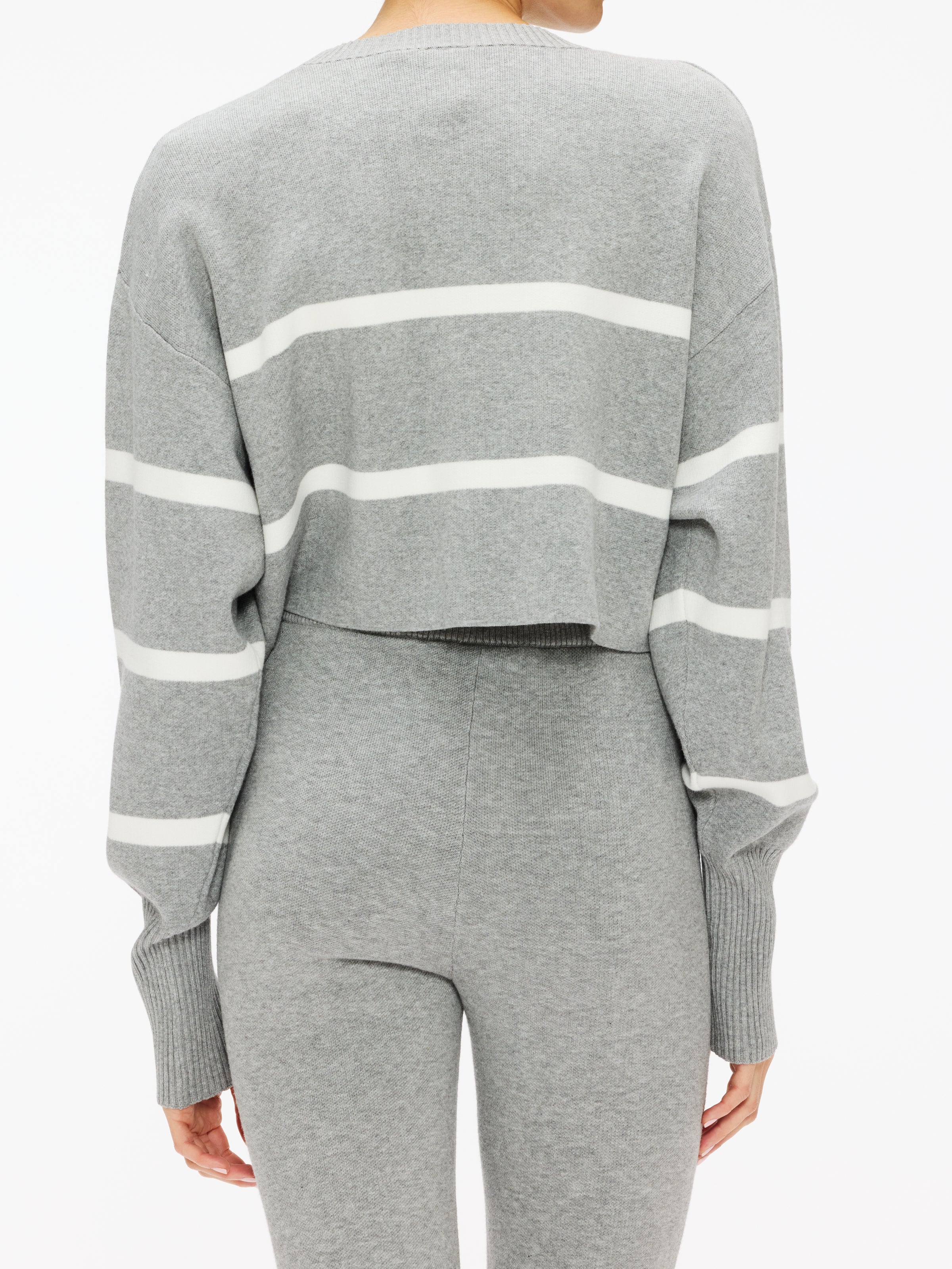 Lune Olly Cropped Striped Sweater