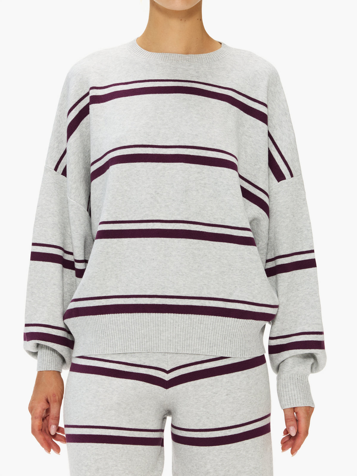 Lune Olly Striped Crew Sweater