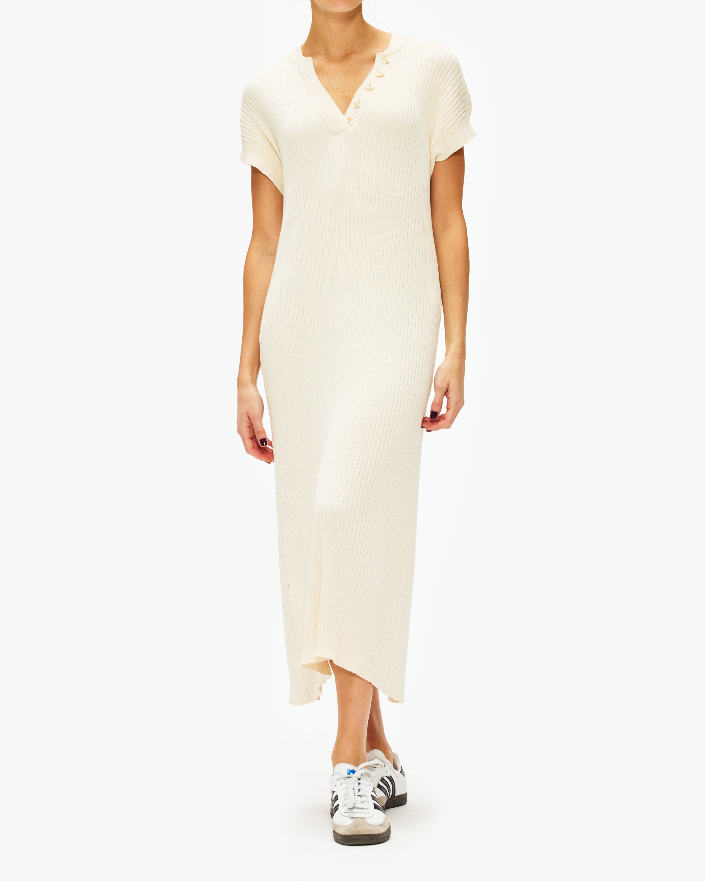 Varley Aria Knit Midi Dress