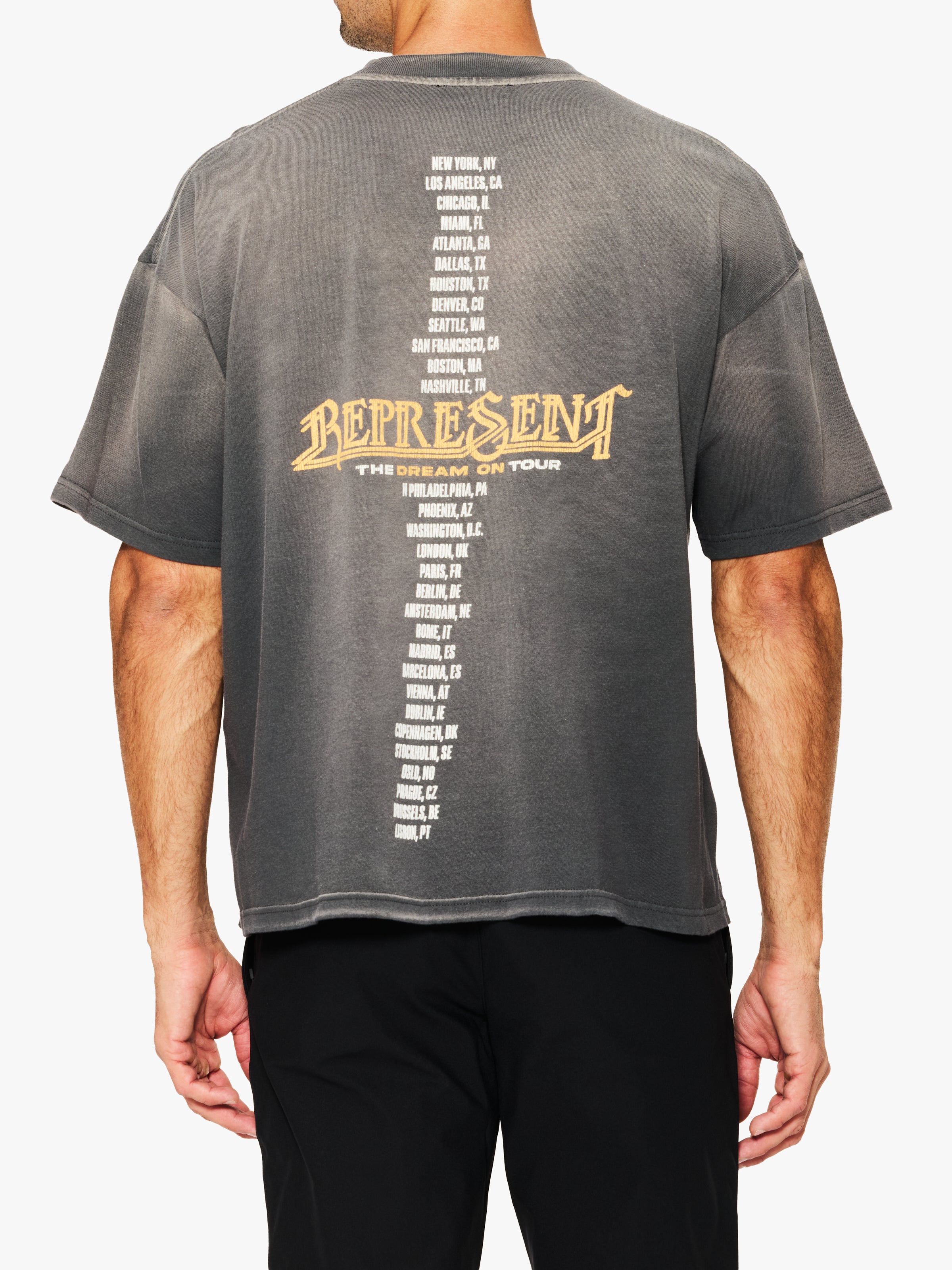Represent Golden Tour T-Shirt – The Shop at Equinox Represent Golden Tour T-Shirt – The Shop at Equinox