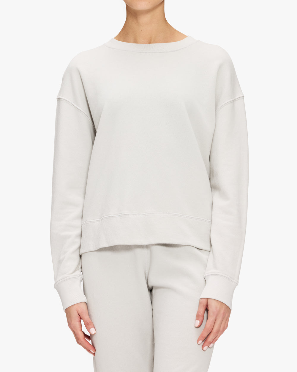 Perfect White Tee Tyler French Terry Pullover Sweatshirt
