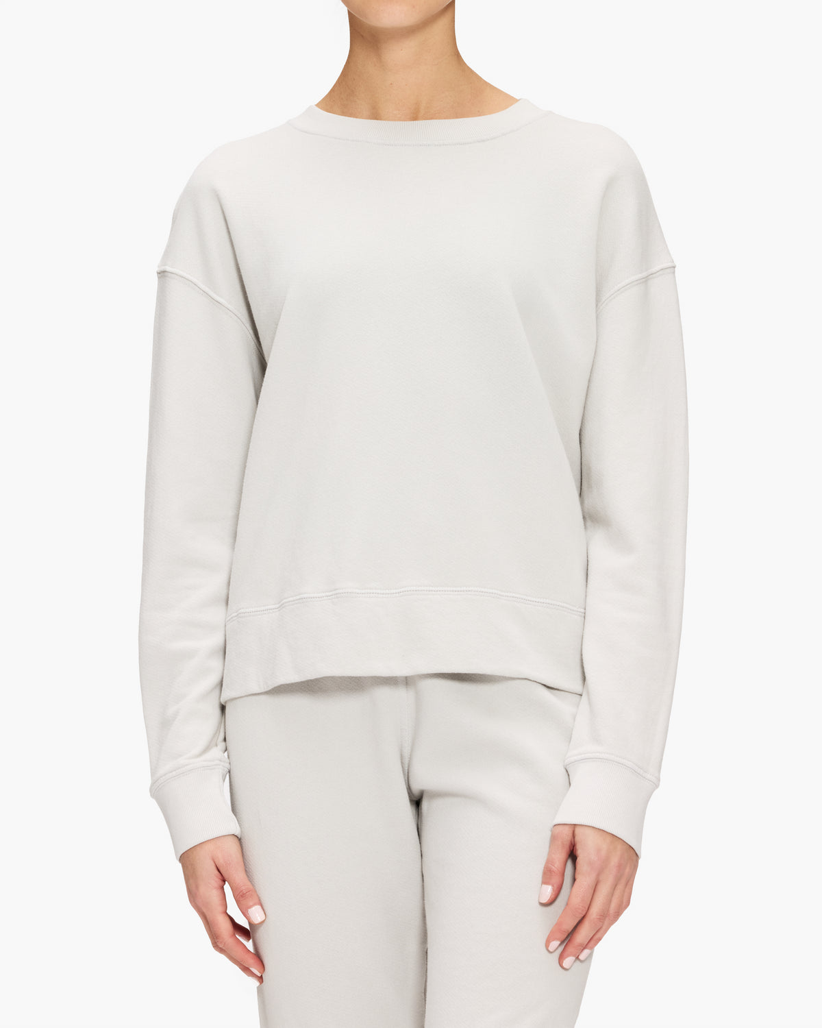 Perfect White Tee Tyler French Terry Pullover Sweatshirt