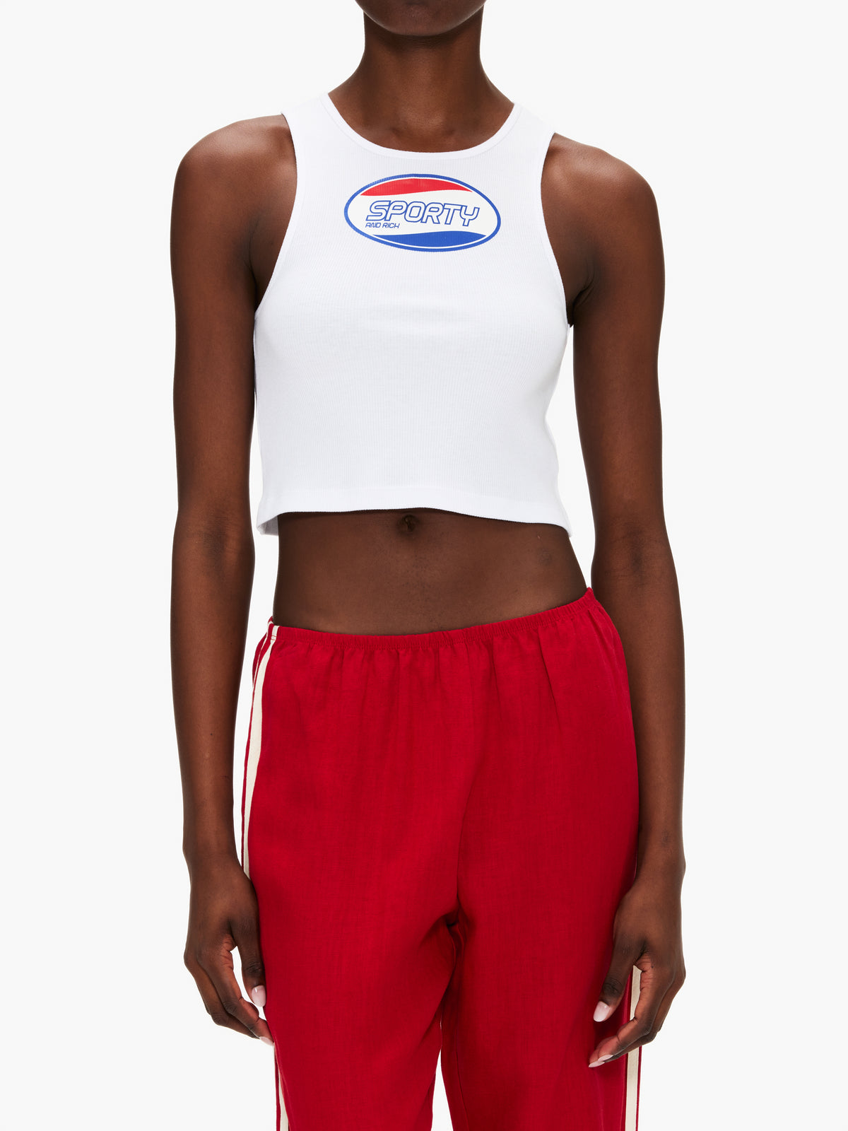 Labo Supplement Sporty & Rich Britney Ribbed Baby Tank – The Shop at Equinox