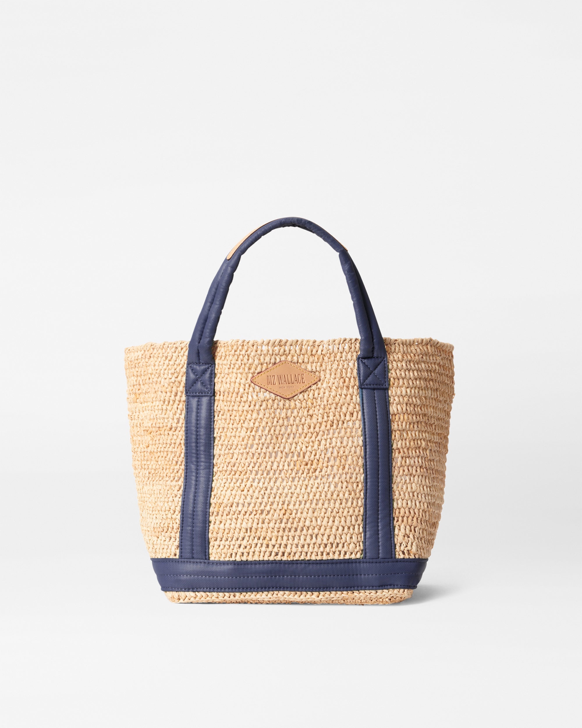 Mz Wallace Raffia Small Tote