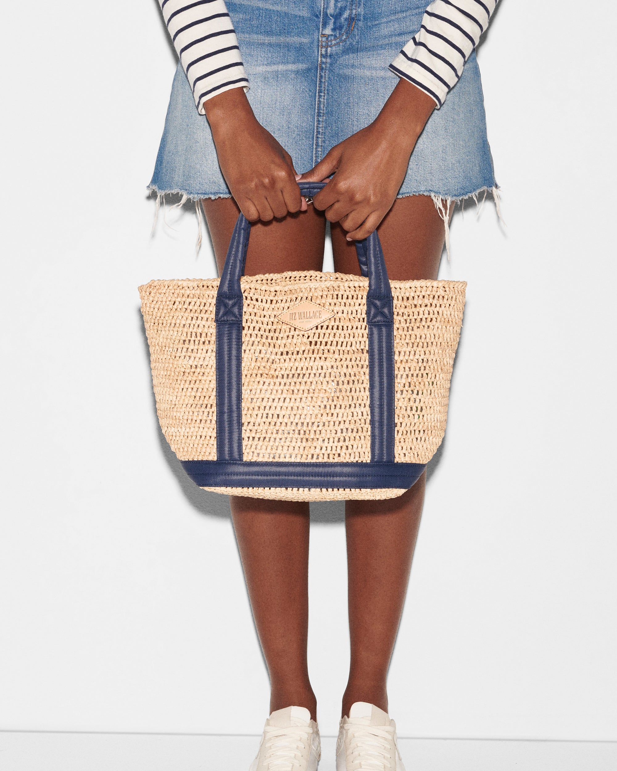 MZ Wallace raffia on sale bag