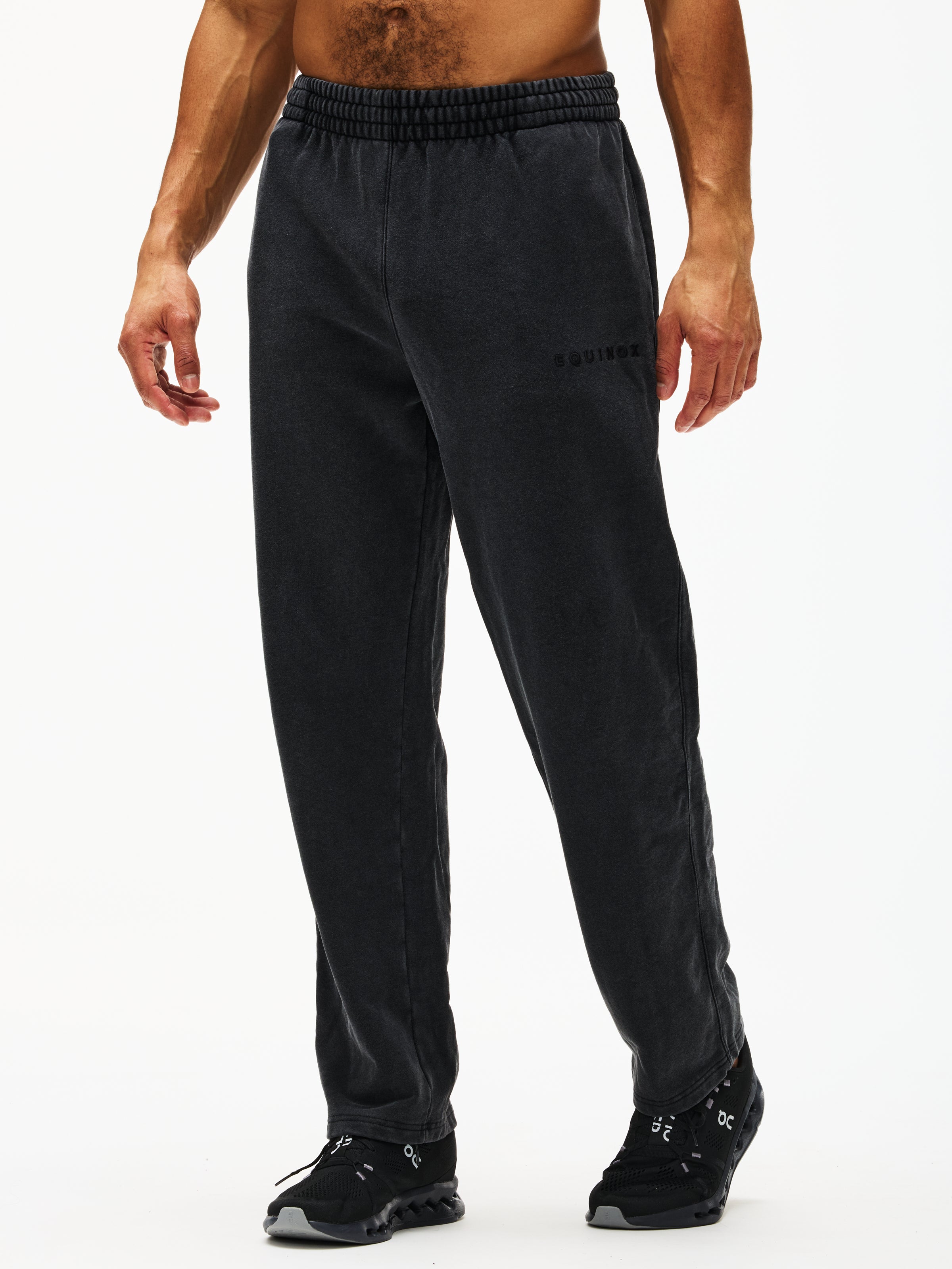 Equinox Bold Acid Washed Straight Leg Sweat Pant