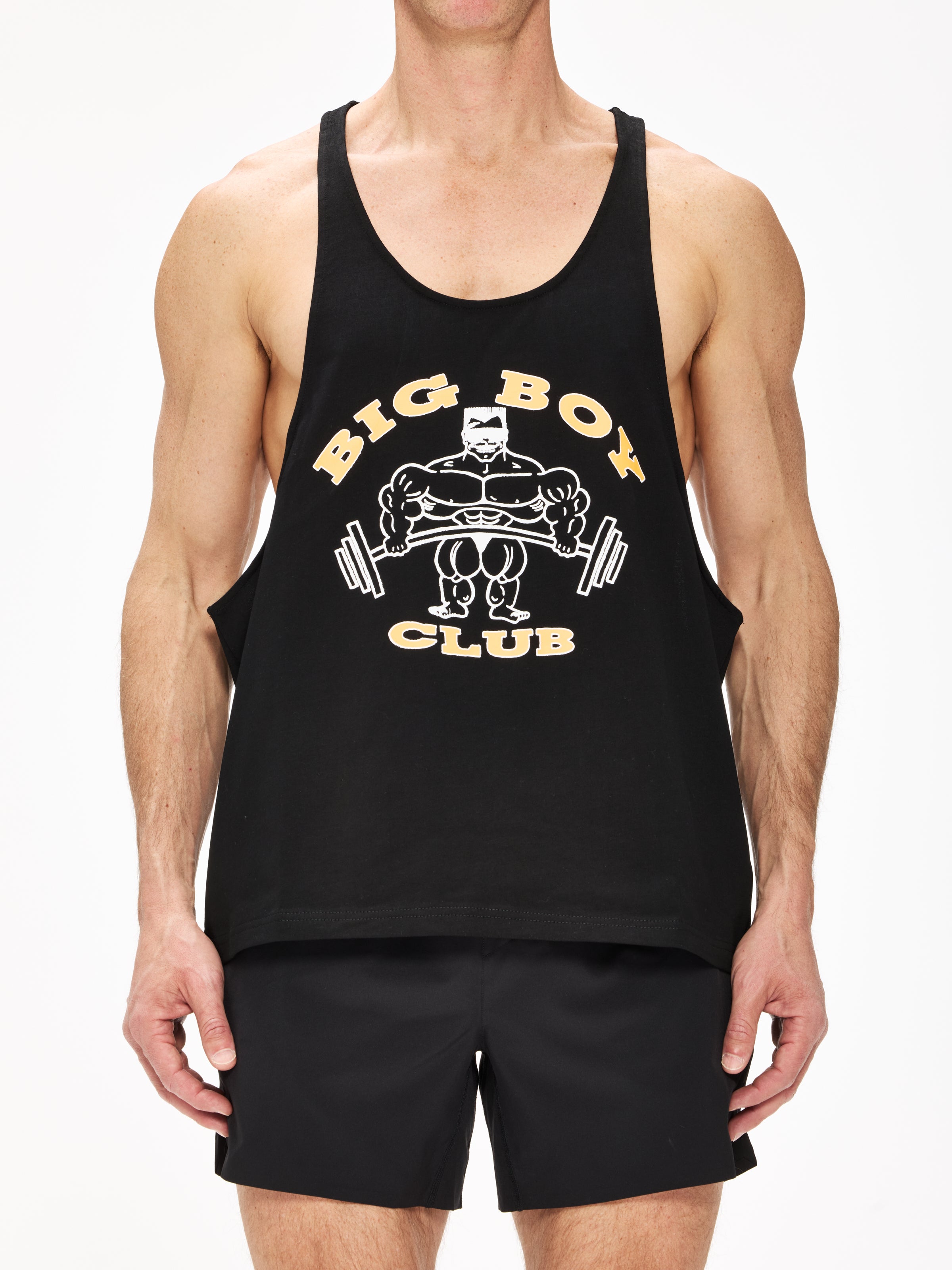 YEAH, I WORK OUT Big Boy Stringer Tank