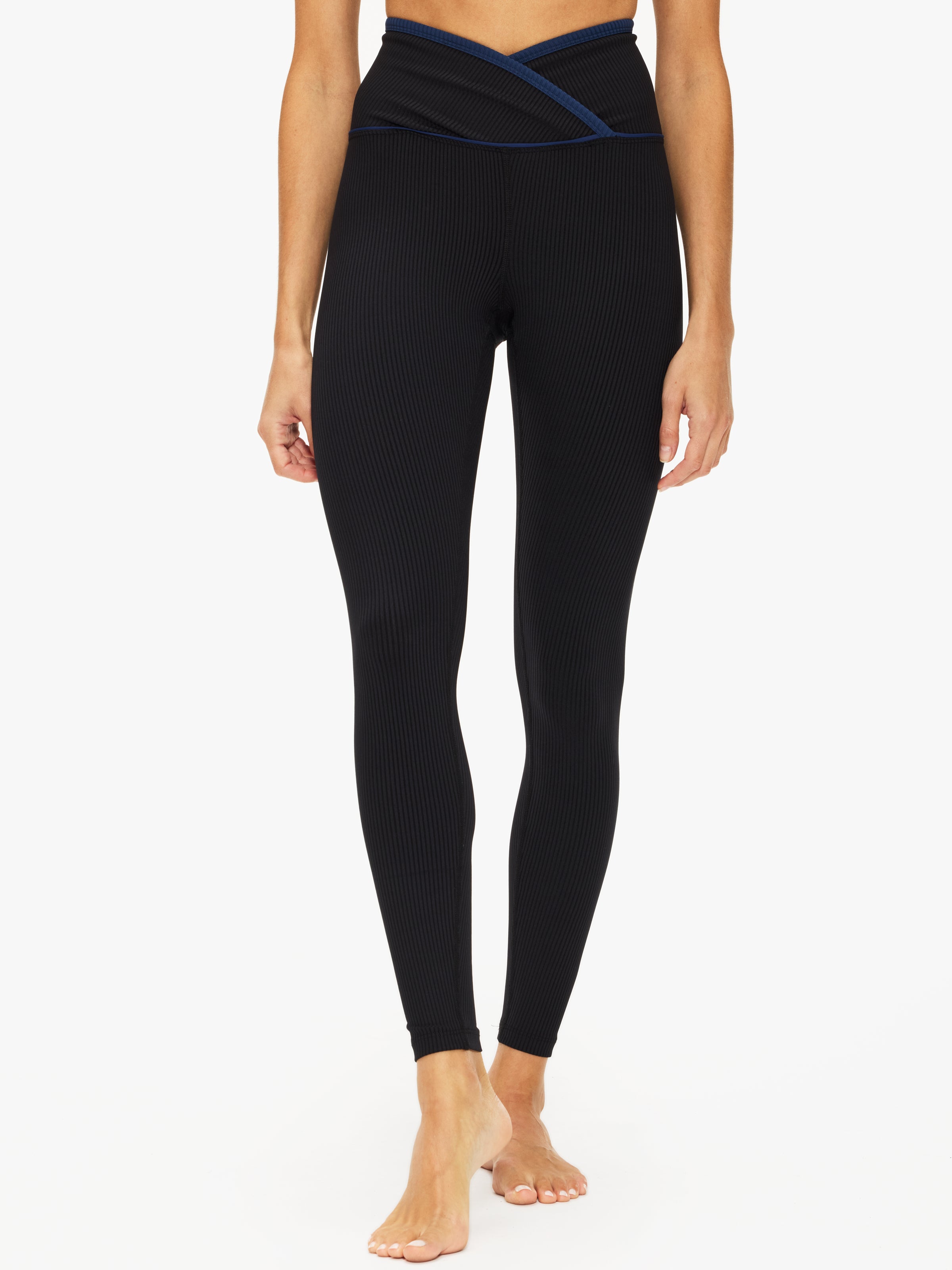 Year Of Ours Ribbed Two Tone Veronica Legging