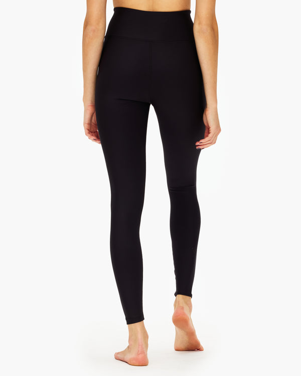 Year of Ours Crossed Cut Out Legging Black