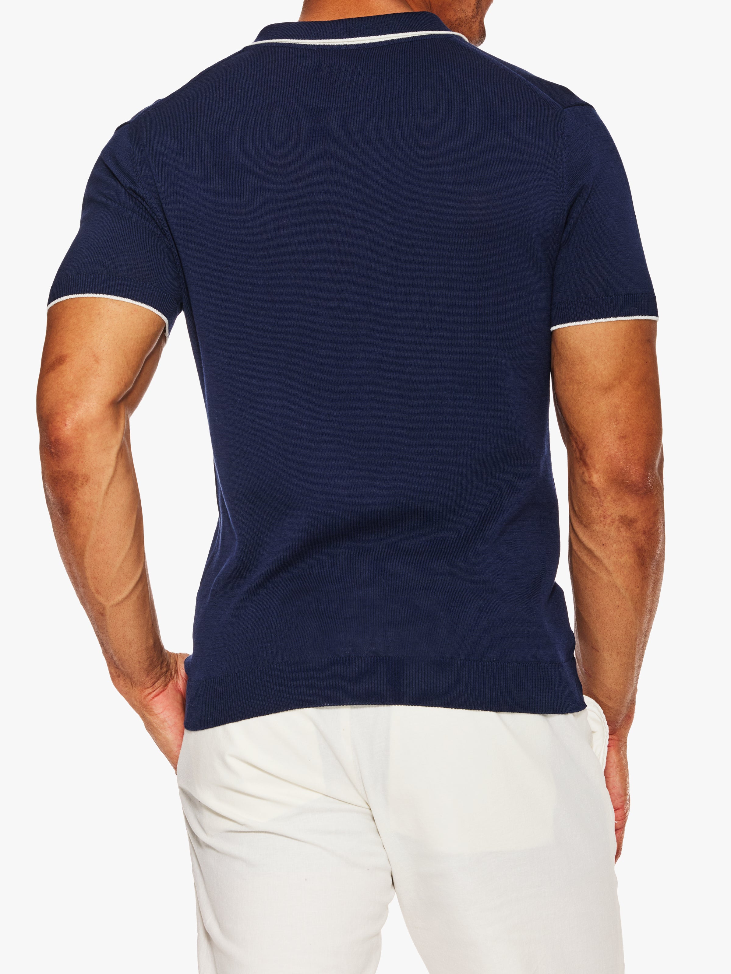 Ron Dorff Cotton-Silk Polo