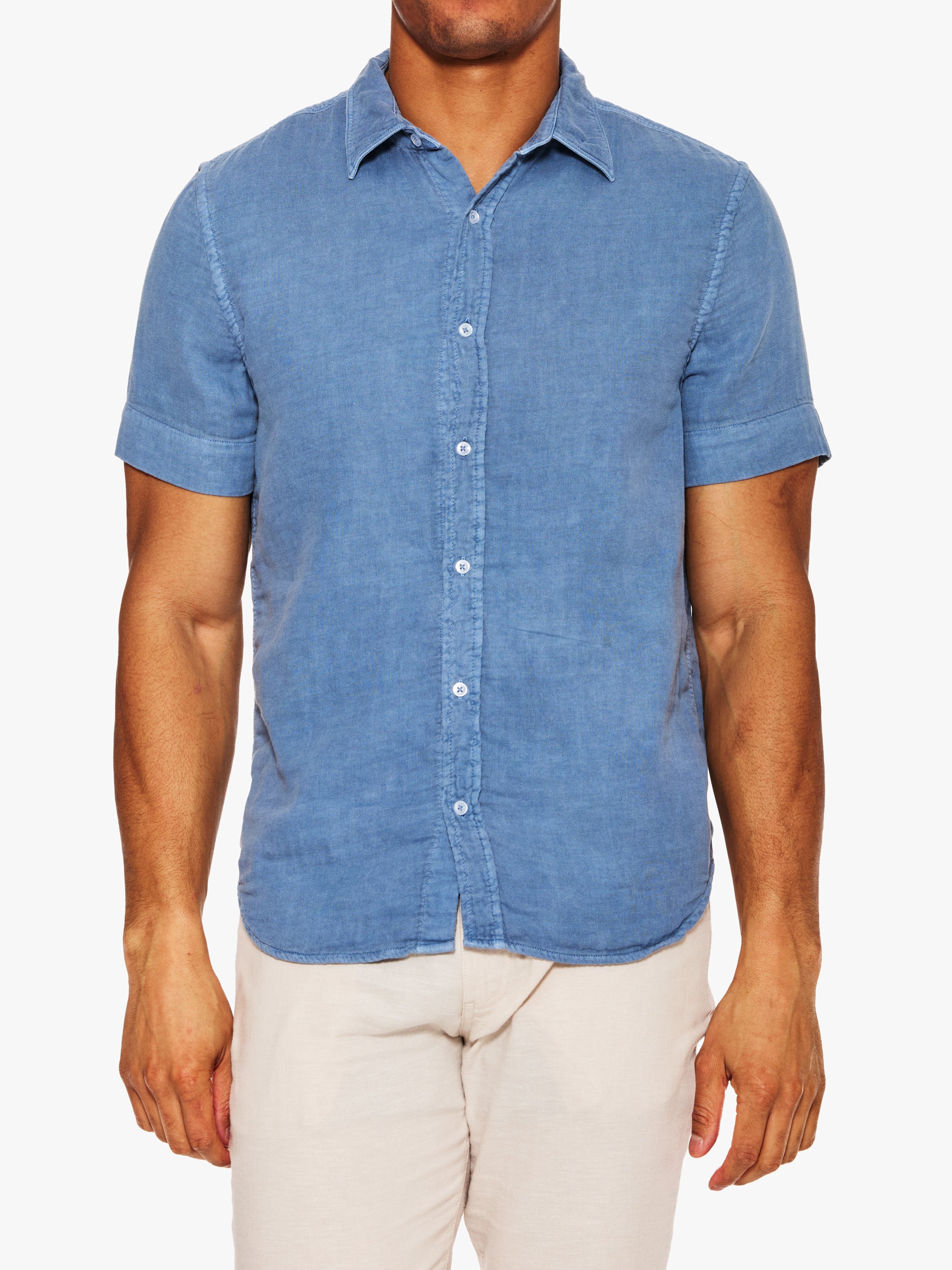 Save Khaki Short Sleeve Triple Gauze Shirt