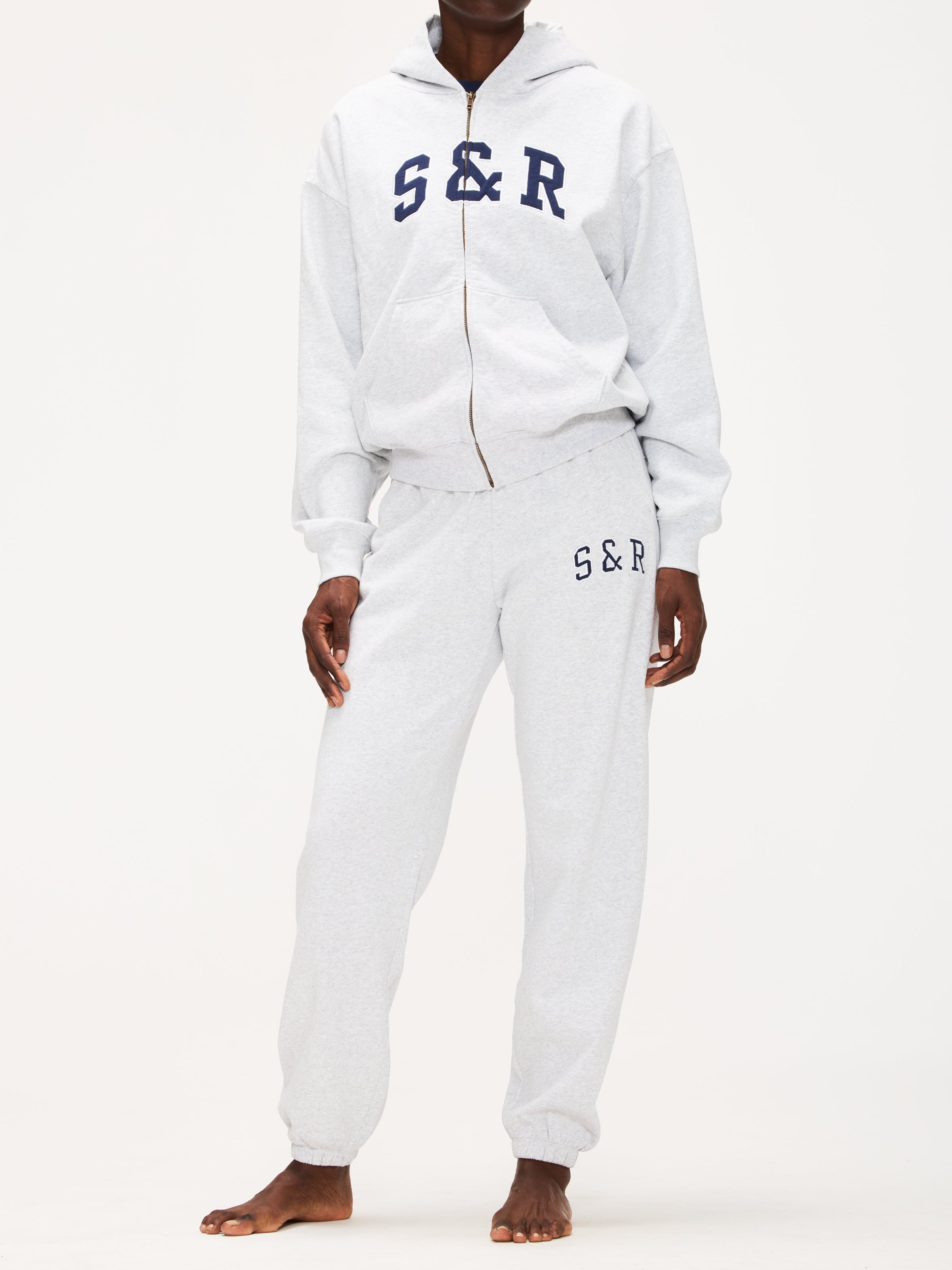 Sporty & Rich S&R Ivy Zip Unisex Hoodie