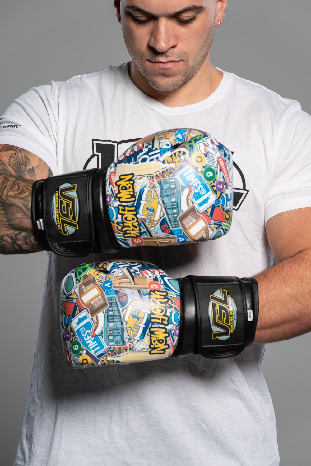 New York City Edition - Valle 3000 VEGAN LEATHER Pro Boxing Gloves
