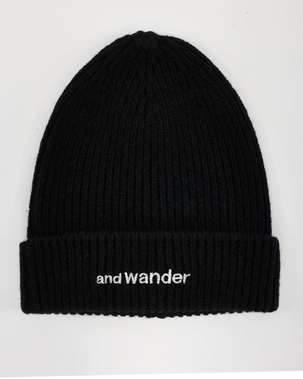 And Wander 66 Shetland wool cap