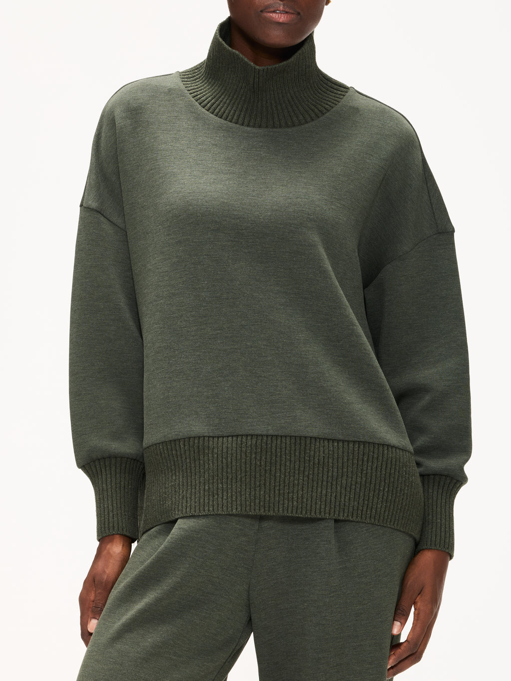 L'Appartement HOLIDAY SWEAT カーキ ADULT SHERPA ZIP PULLOVER | SPRUCE – goumikids