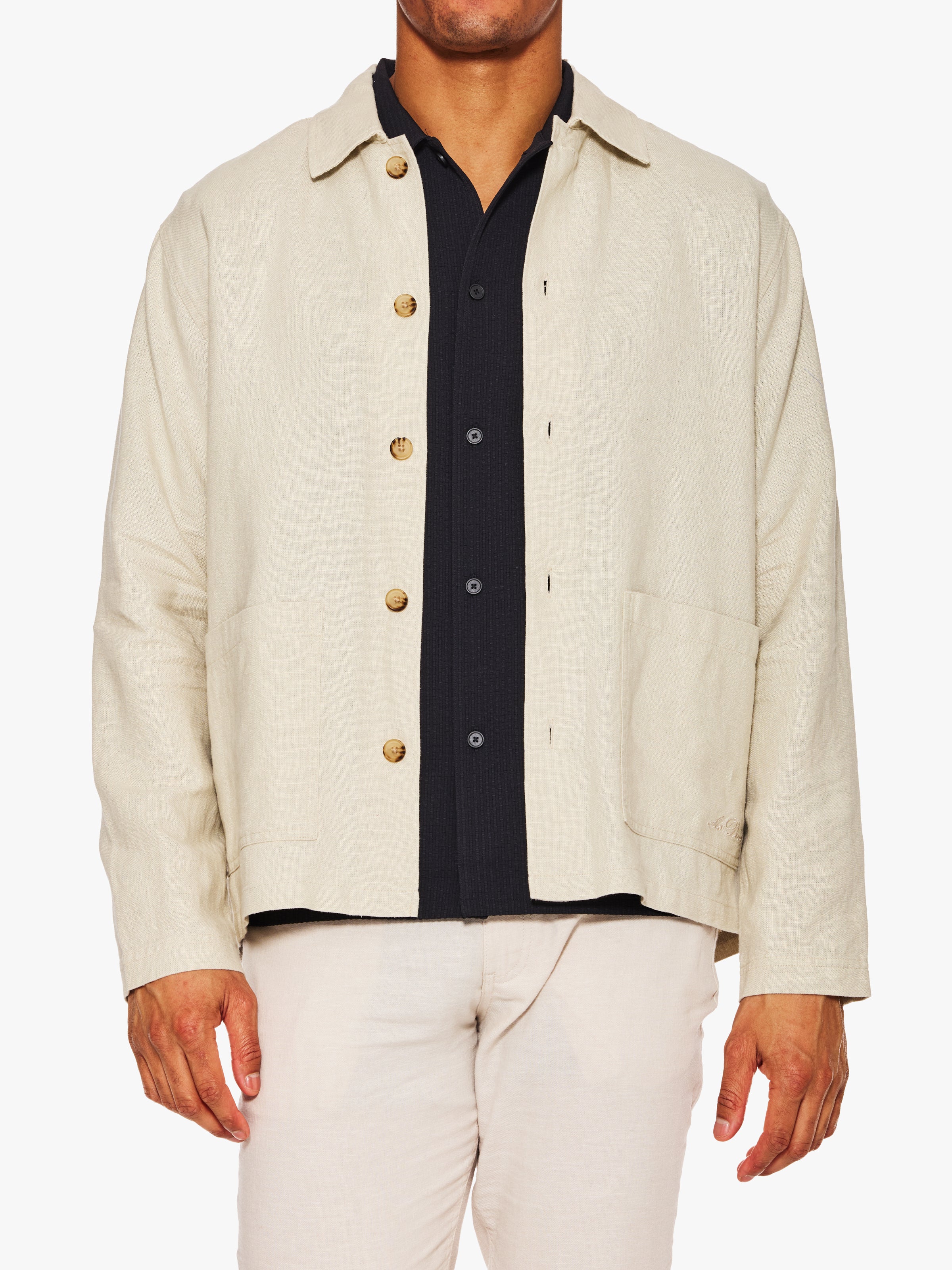 Les Deux Linen Overshirt
