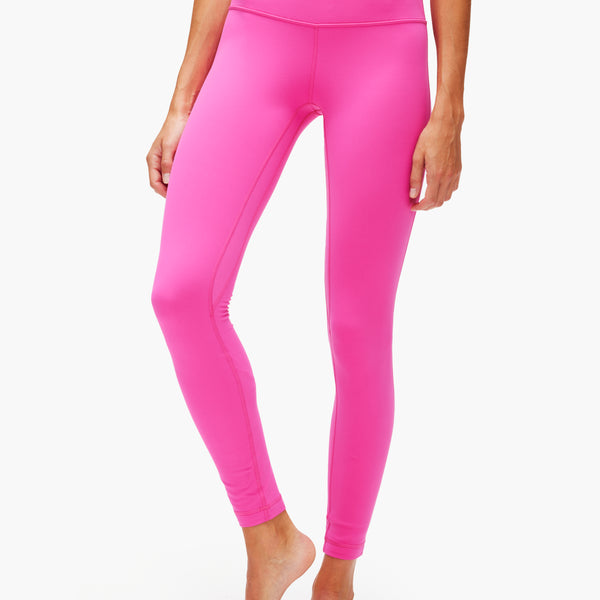 LULULEMON LEGGINGS WOMENS Size 4 Pink Align High Rise Pants Full