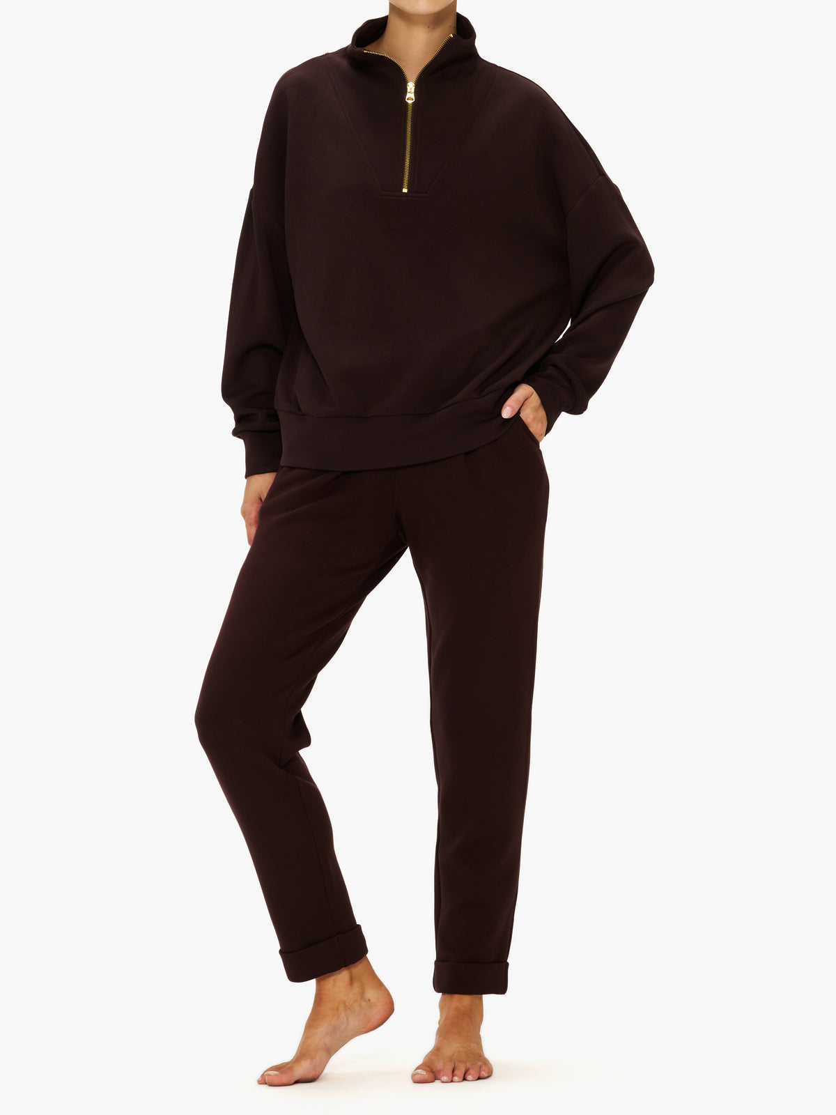 Varley Hawley Half Zip Sweat