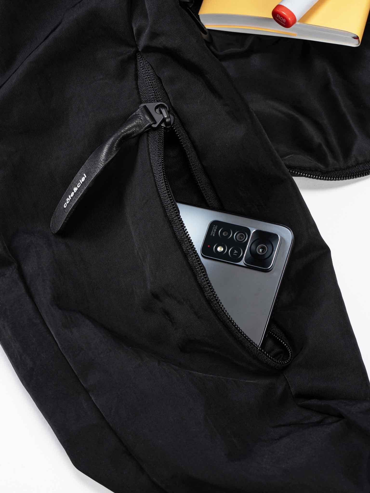 Cote＆Ciel Hyco Smooth Black côte&ciel | Hyco M Smooth Black Bag côte&ciel Official