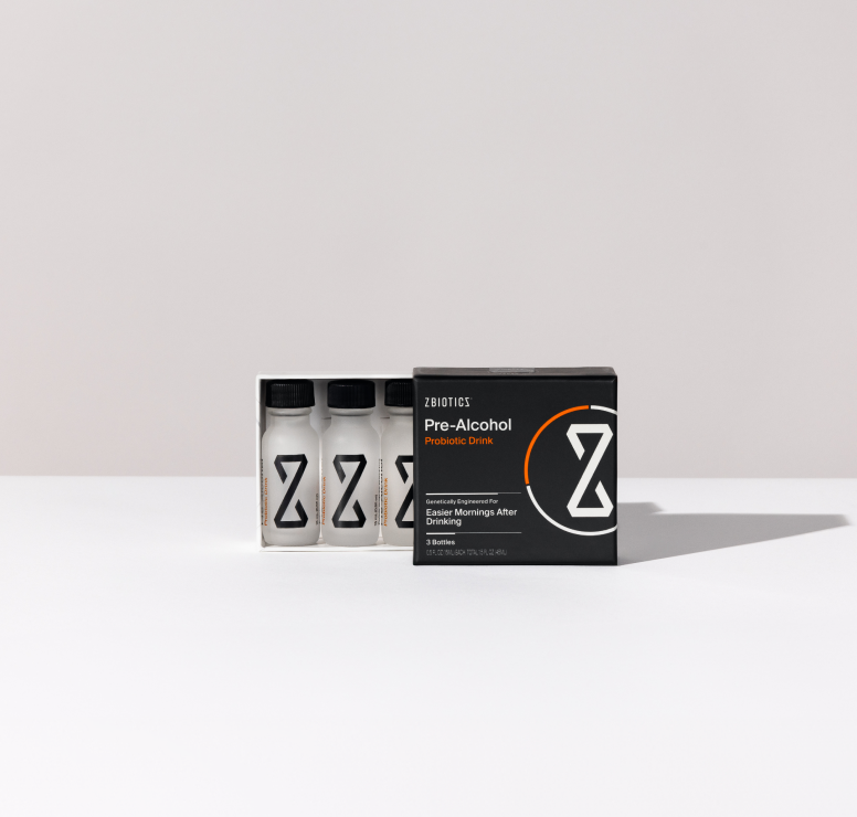 ZBiotics Pre-Alcohol Probiotic Drink – 3-pack