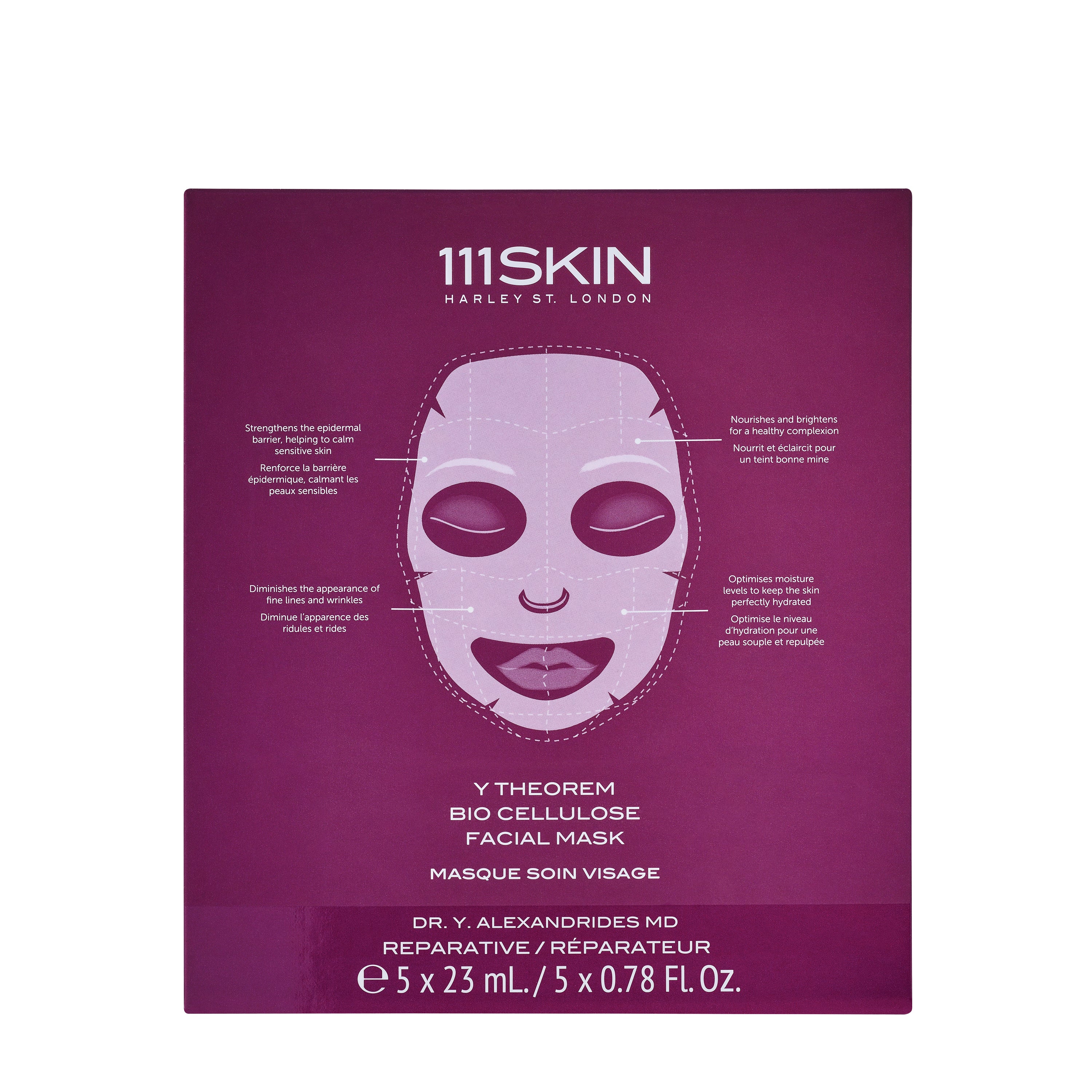 111Skin Y Theorem Bio Cellulose Facial Mask Box