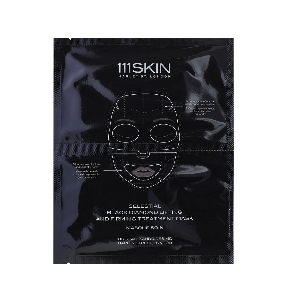 111Skin Celestial Black Diamond Lifting And Firming Face Mask Box