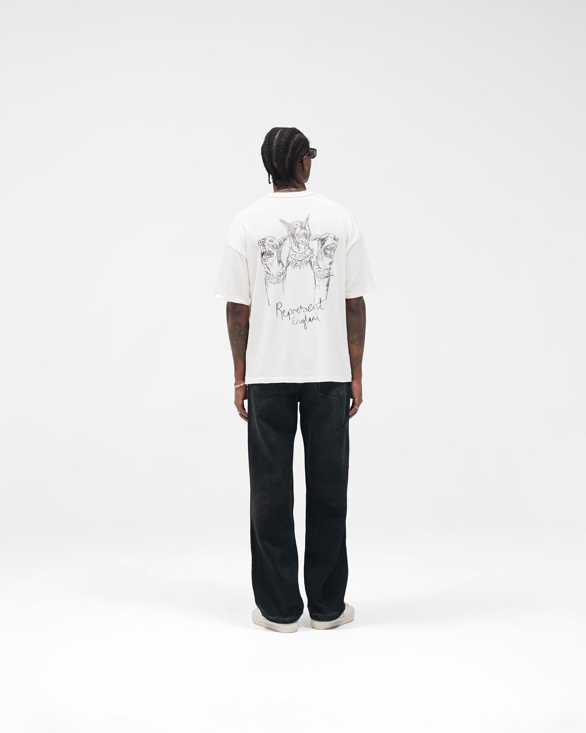Represent Hand Drawn Thoroughbred Dogs TShirt