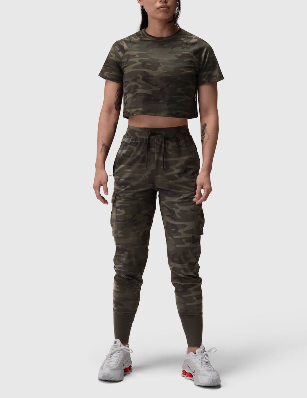 ASRV Aerosilver Crop Tee