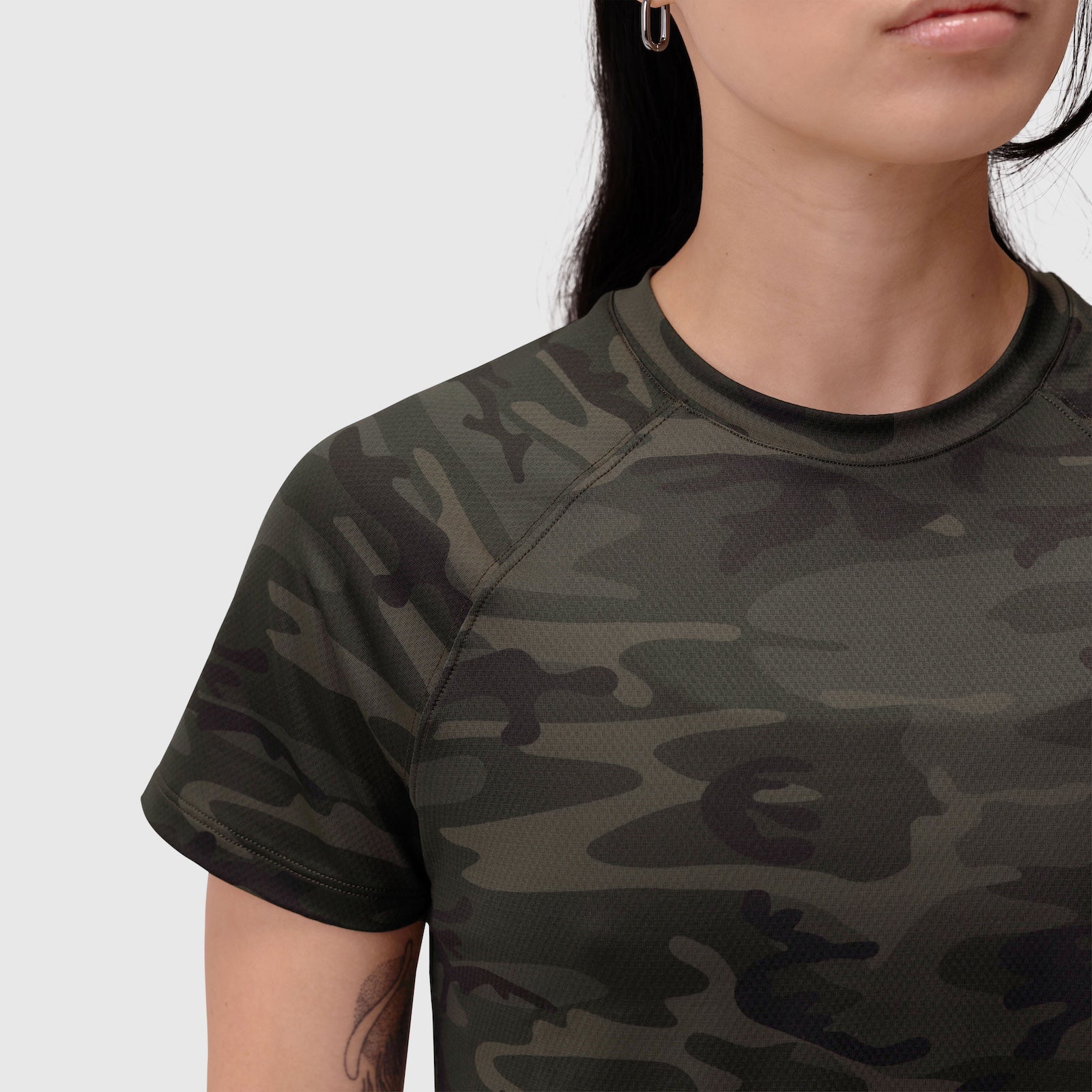 ASRV Aerosilver Crop Tee