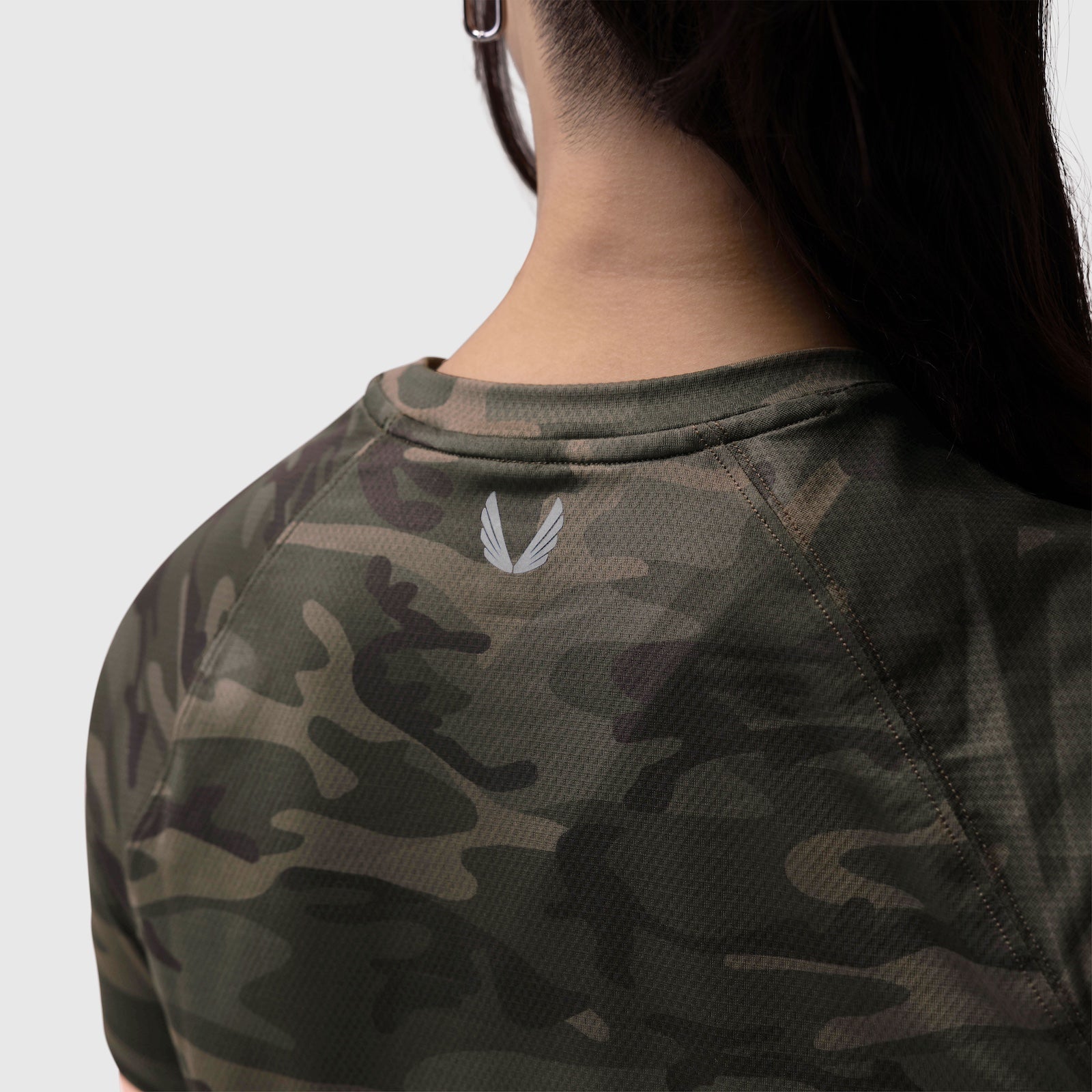 ASRV Aerosilver Crop Tee