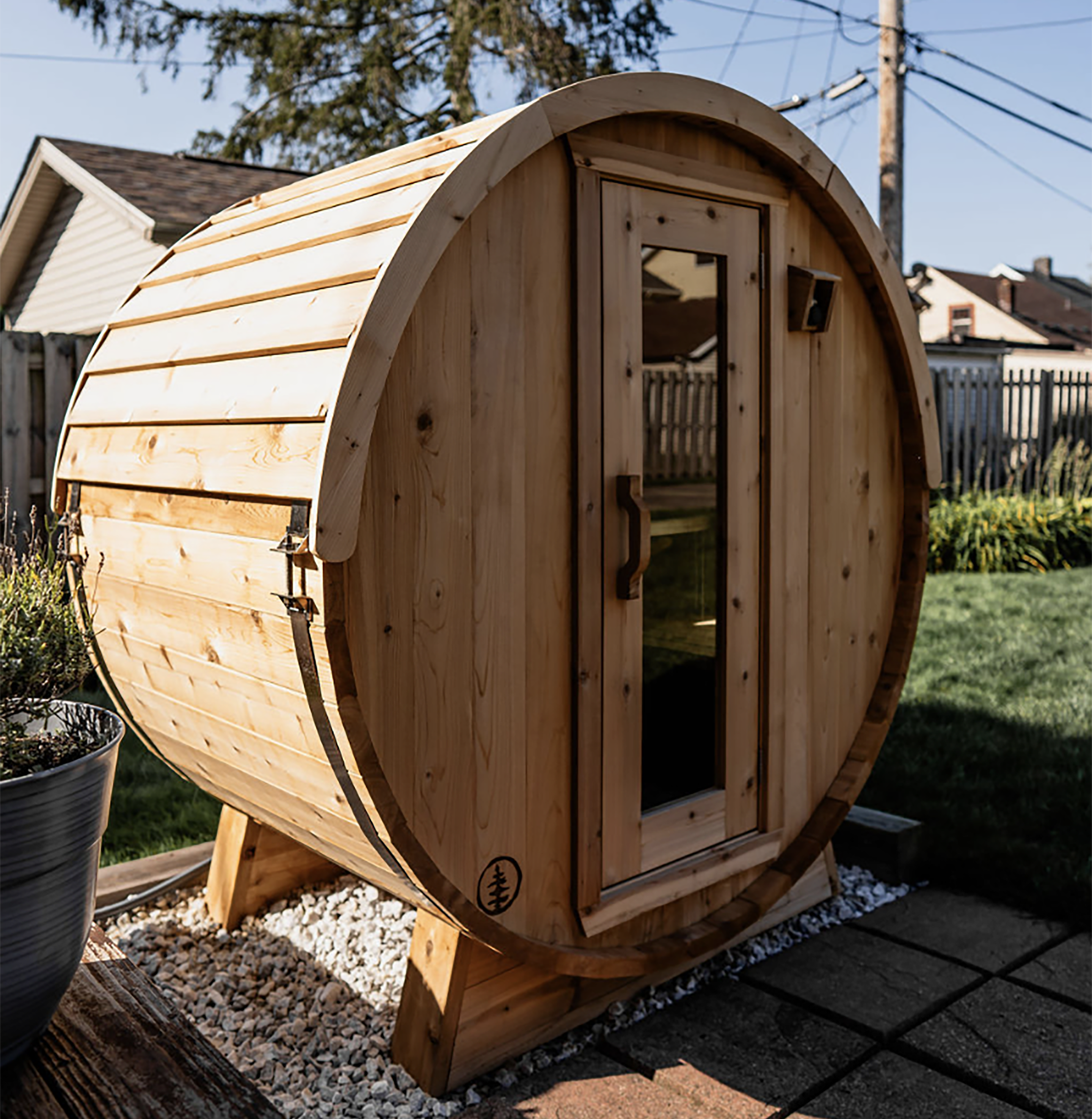 The Eddy Barrel Sauna