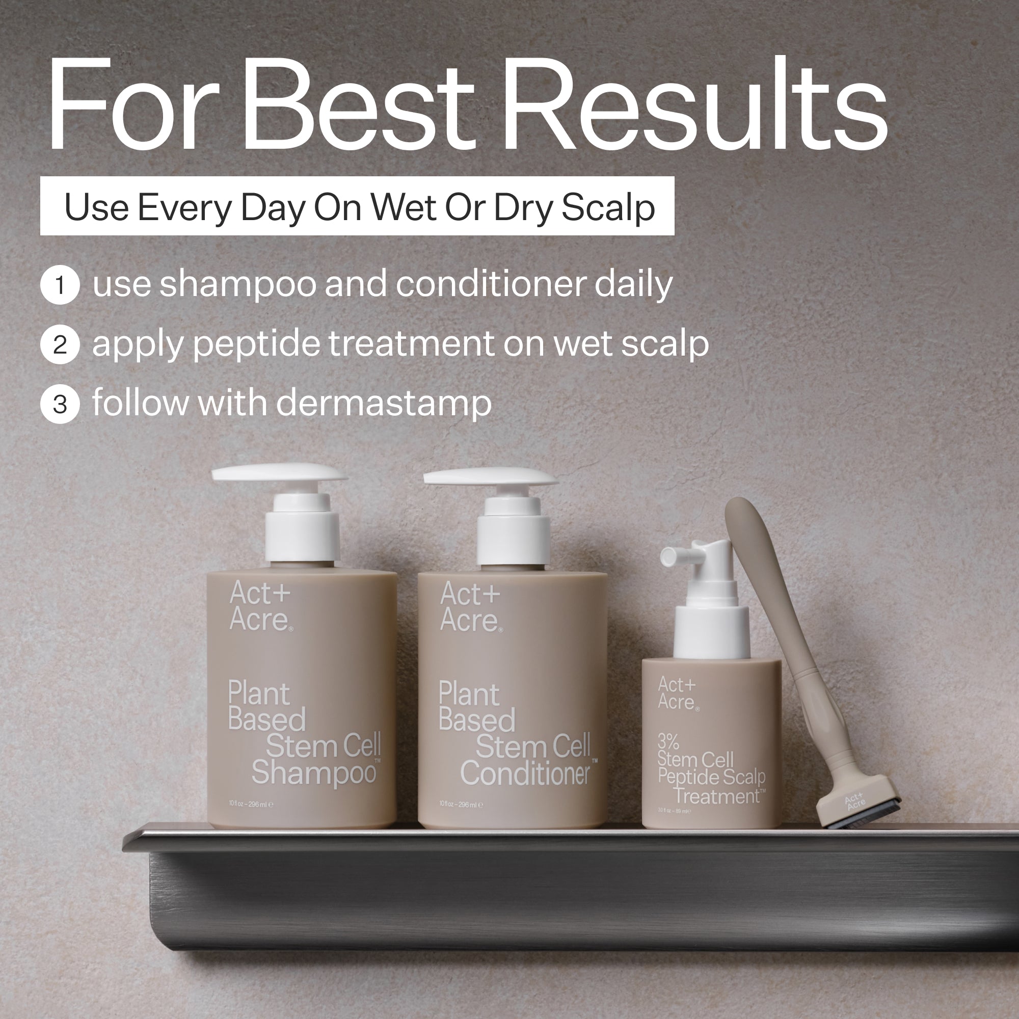 Act+Acre Stem Cell Shampoo